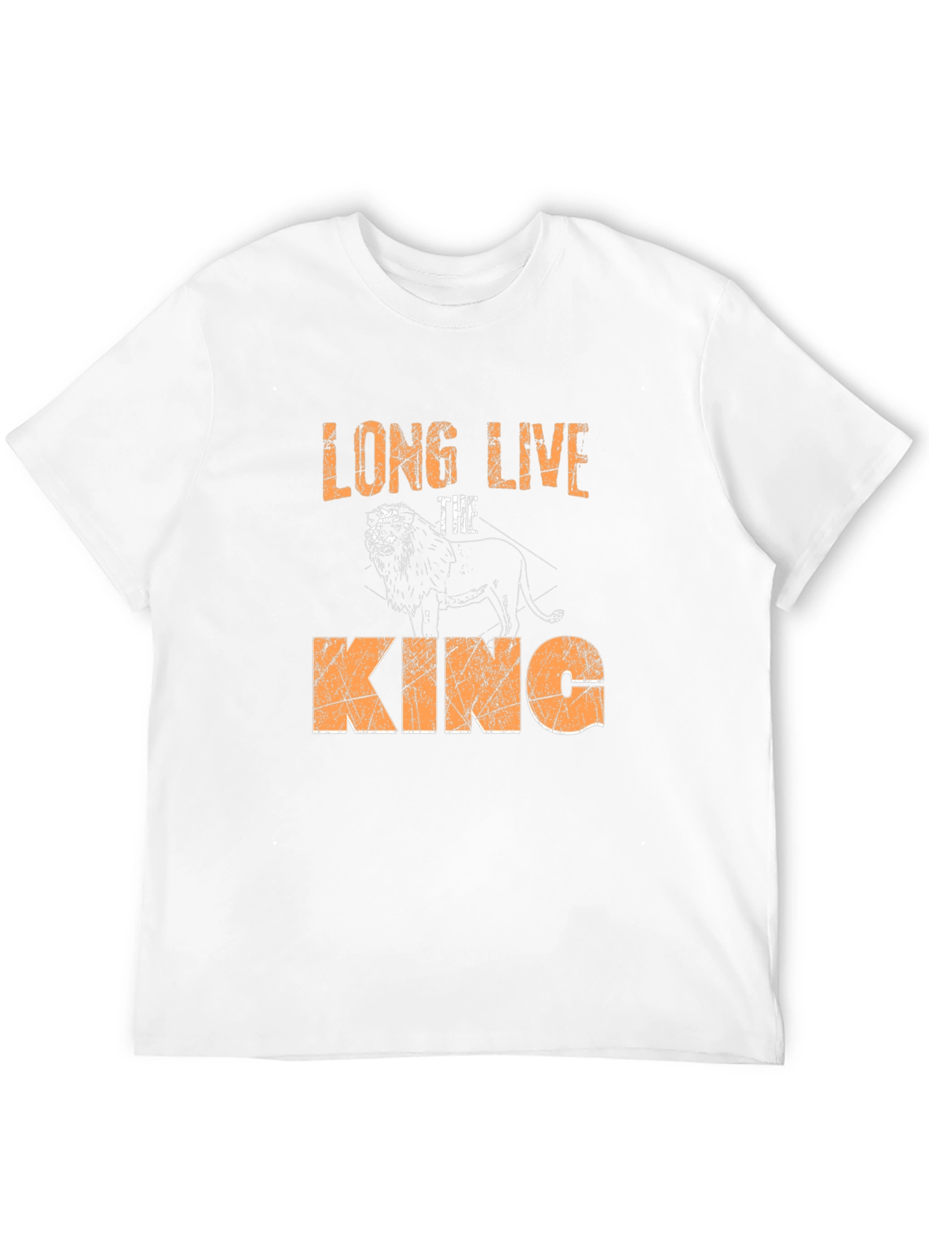 Long Live The King Lion Graphic T-Shirt