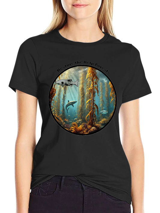 Kelp Forest Graphic Tee - Restore the Ocean!