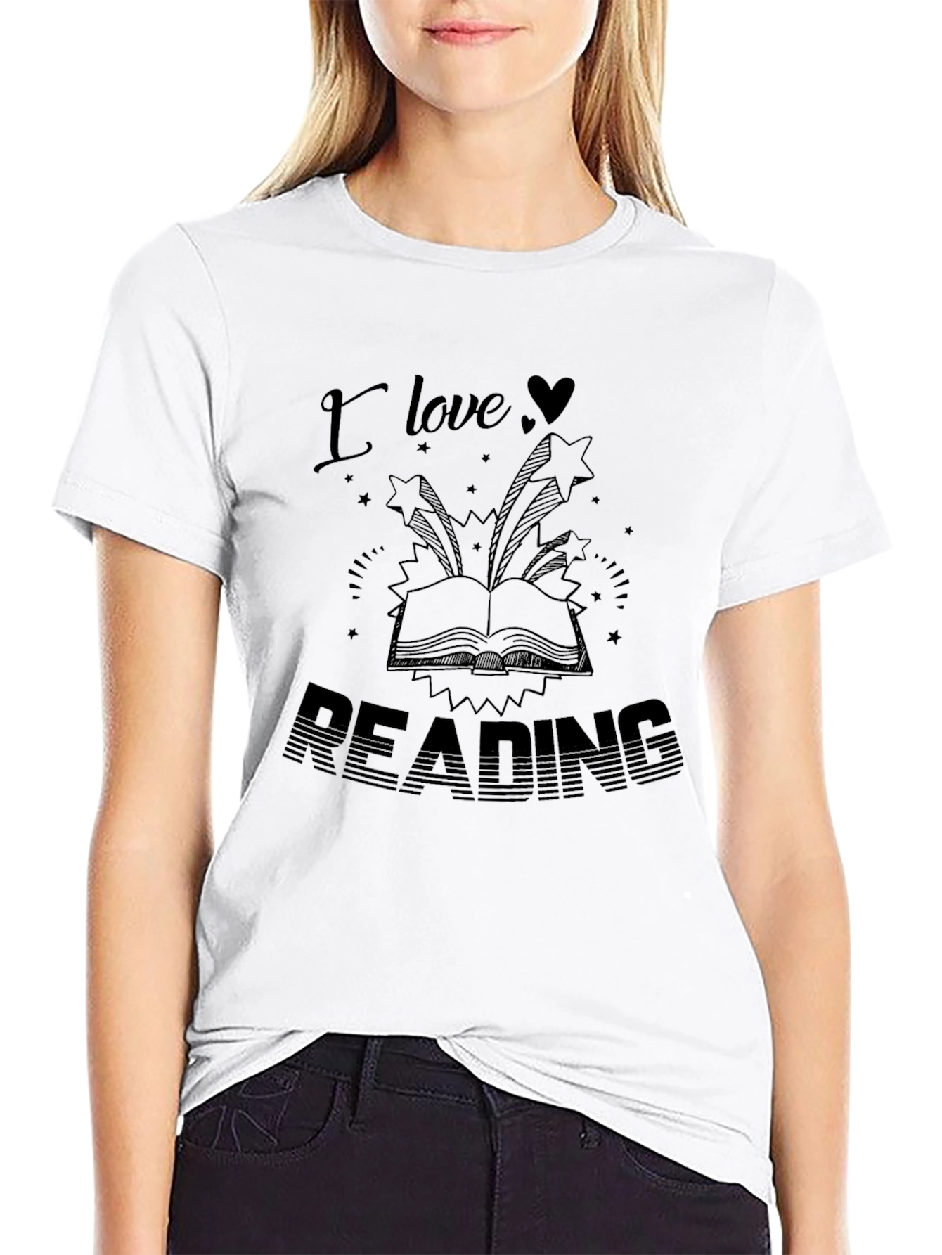 I Love Reading Graphic T-Shirt