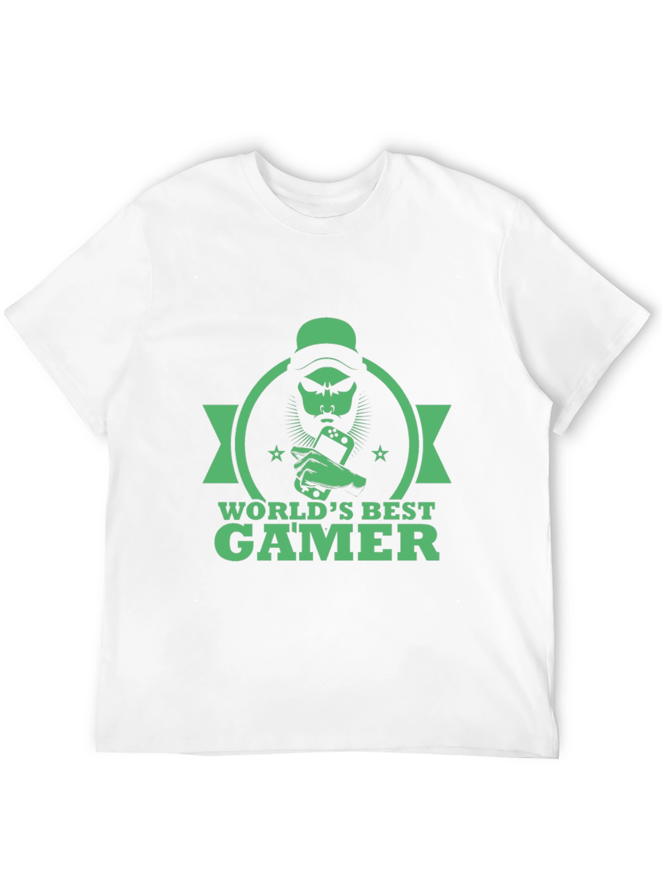 Worlds Best Gamer Black T-Shirt
