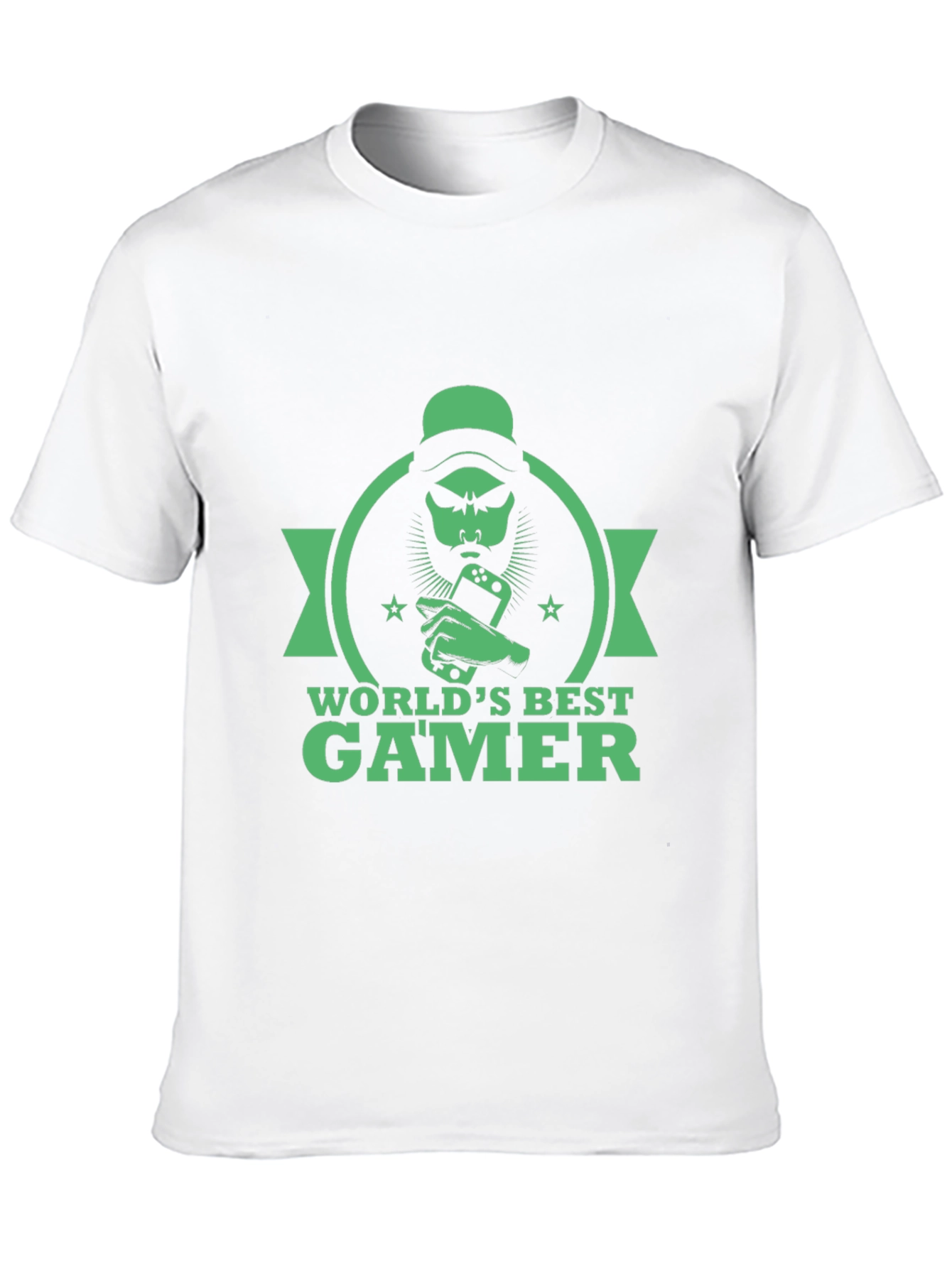 Worlds Best Gamer Black T-Shirt