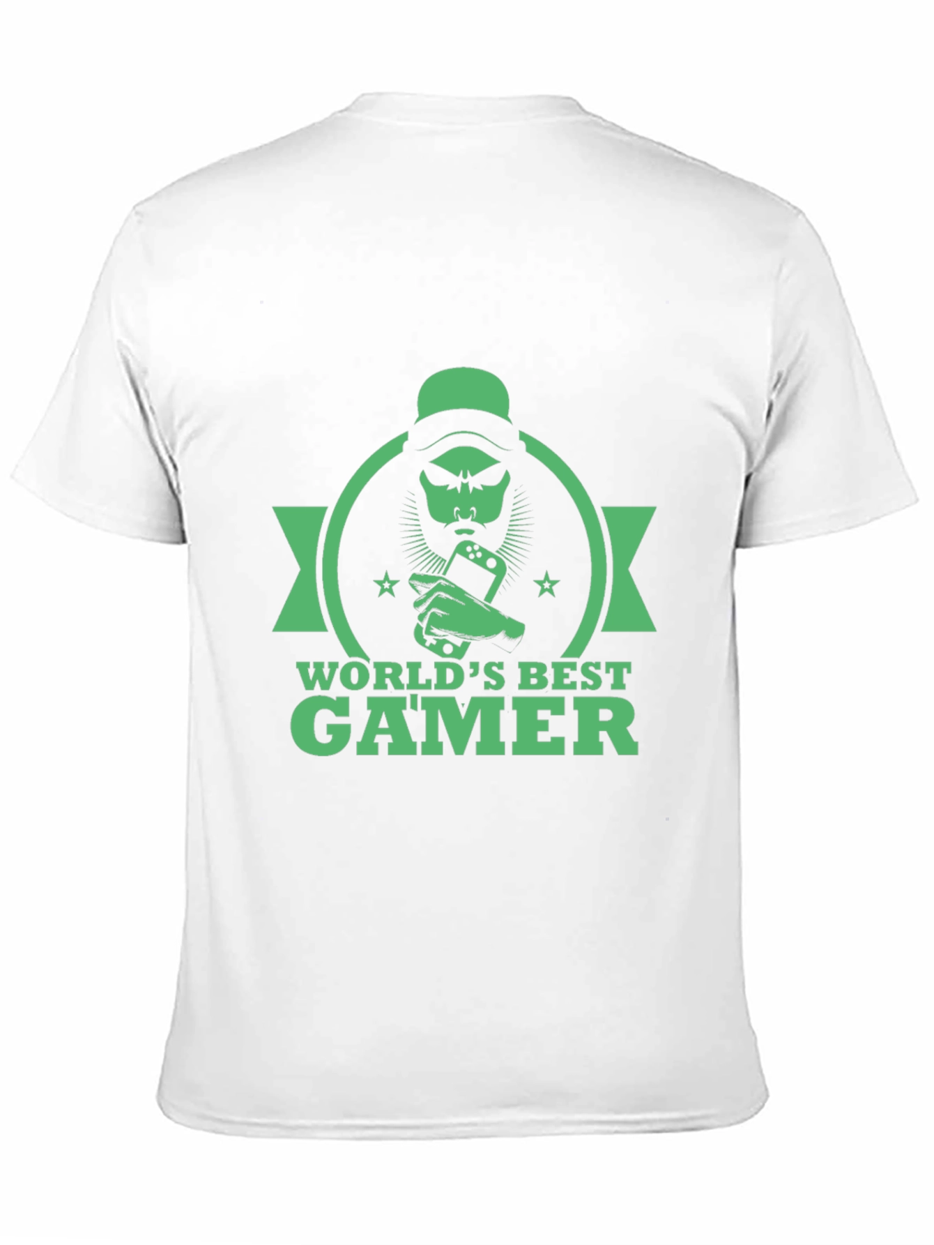 Worlds Best Gamer Black T-Shirt