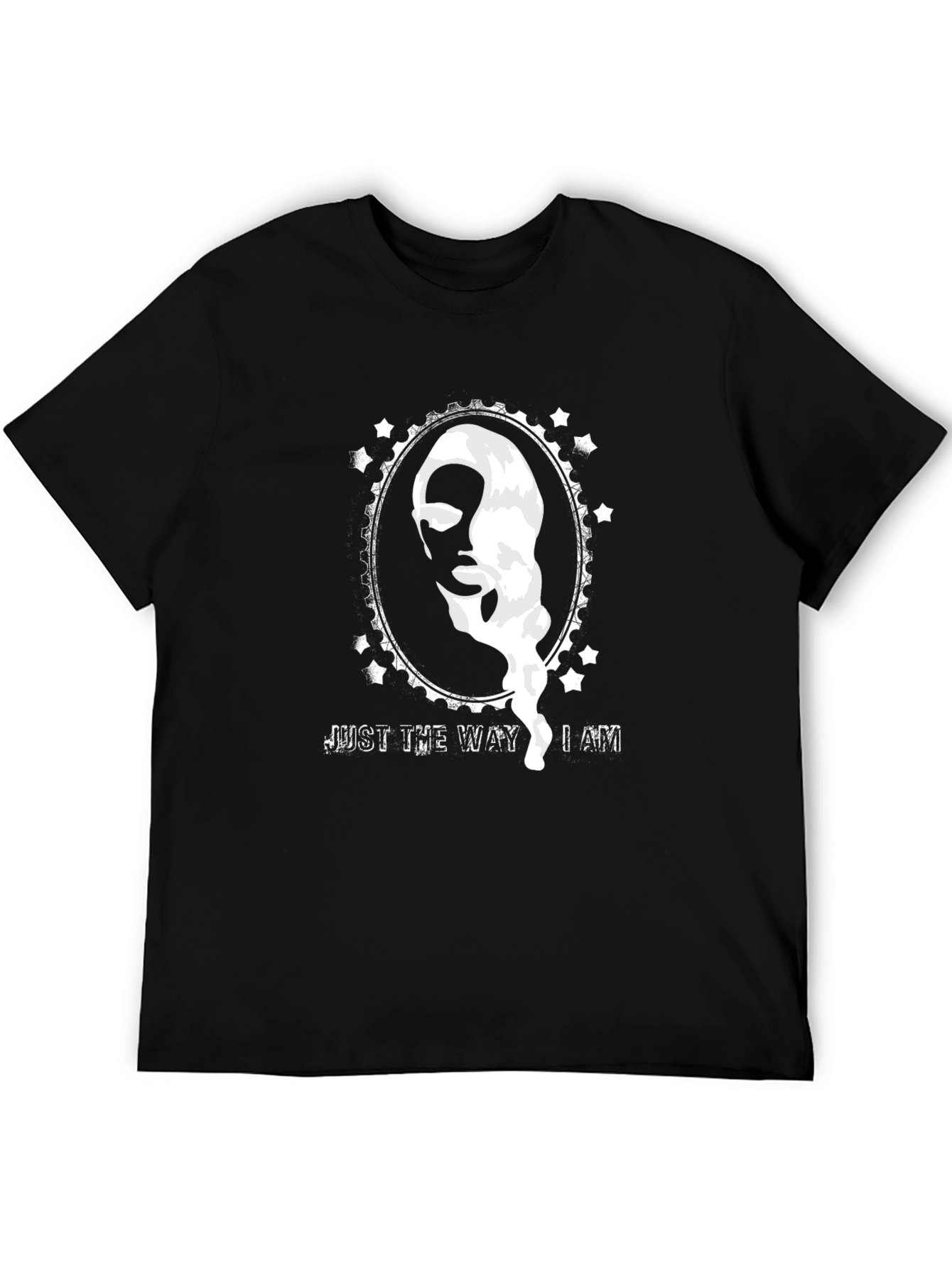 Just The Way I Am Graphic Print T-Shirt