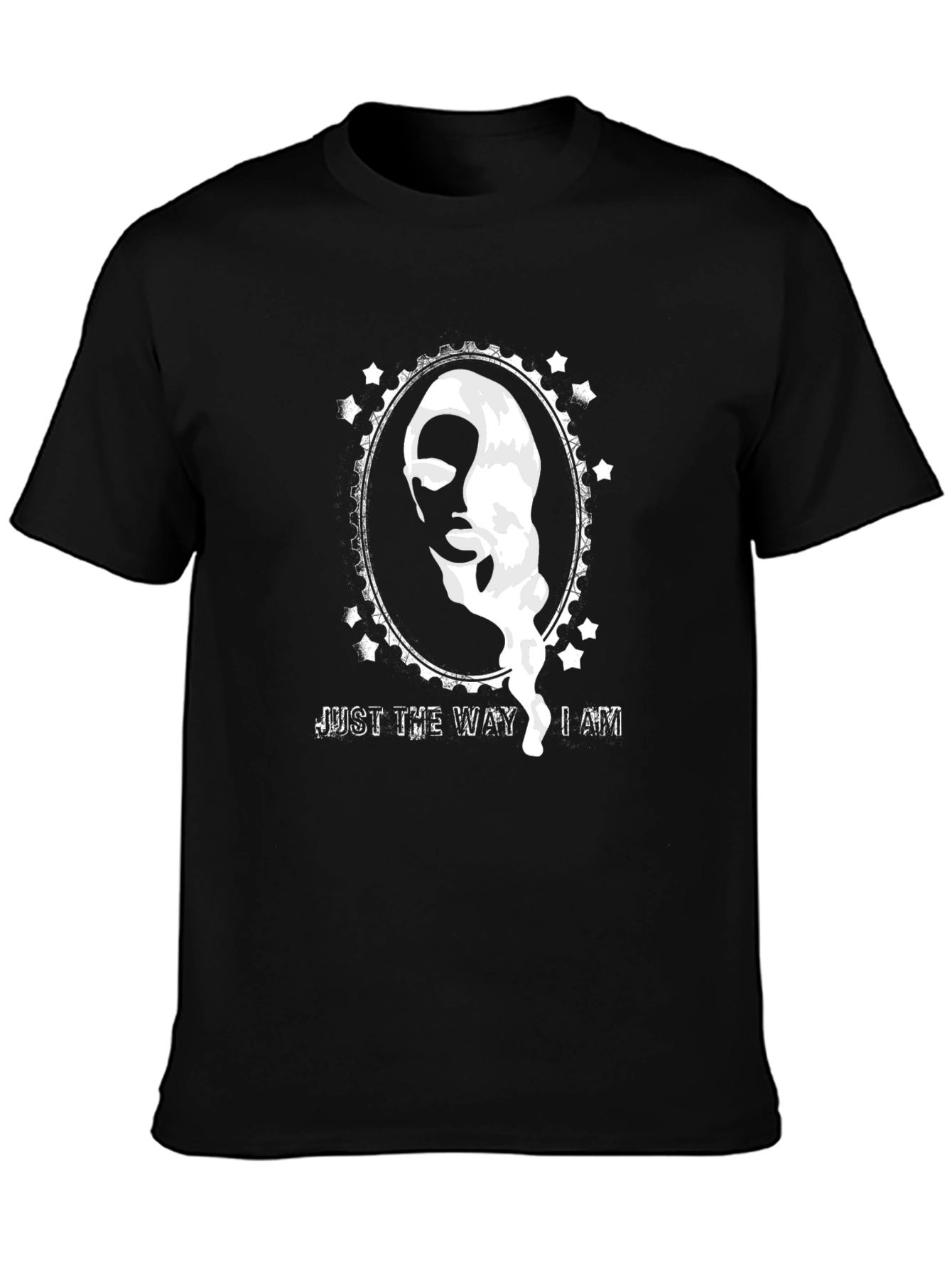 Just The Way I Am Graphic Print T-Shirt