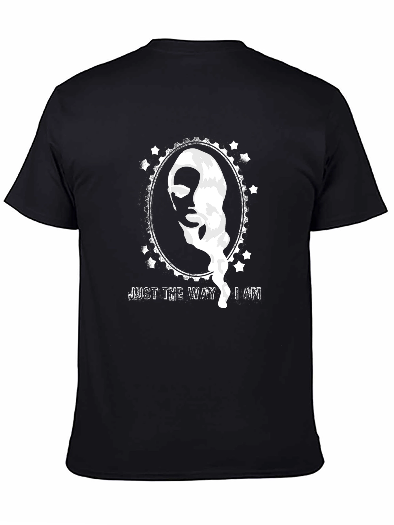 Just The Way I Am Graphic Print T-Shirt