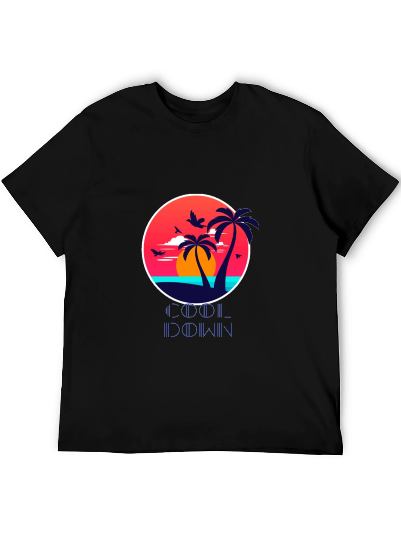 Cool Down Palm Sunset T-Shirt