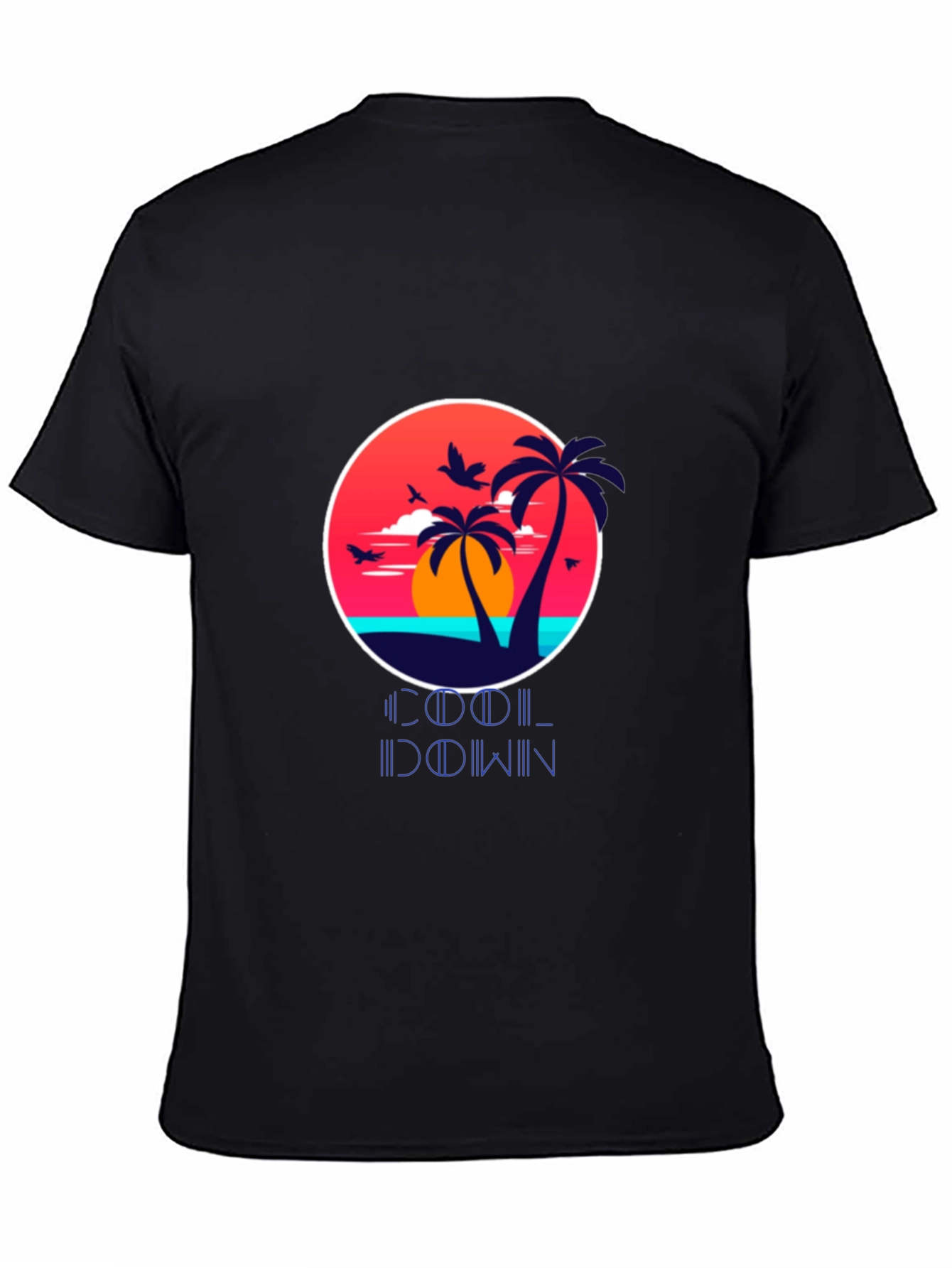 Cool Down Palm Sunset T-Shirt