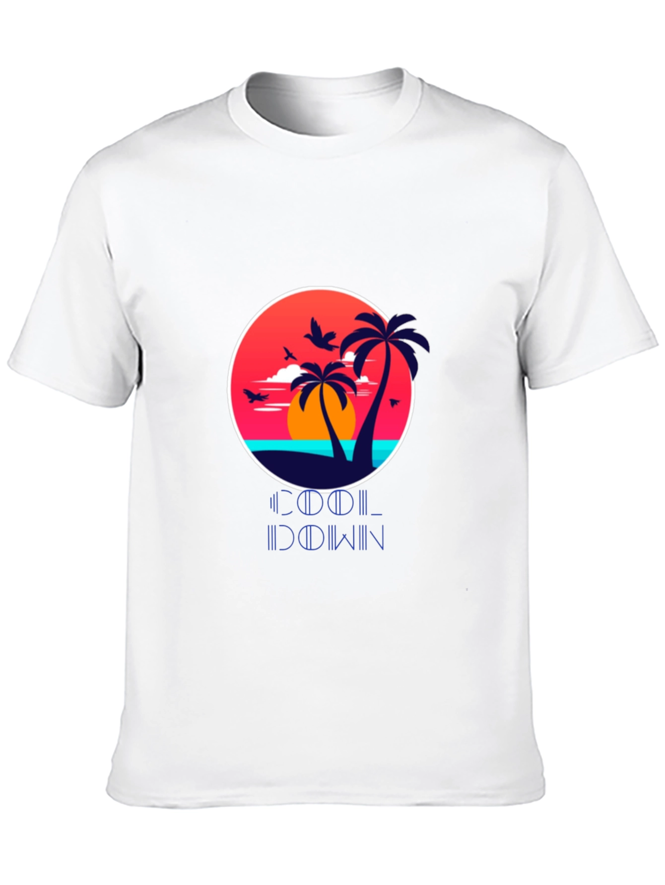 Cool Down Palm Sunset T-Shirt