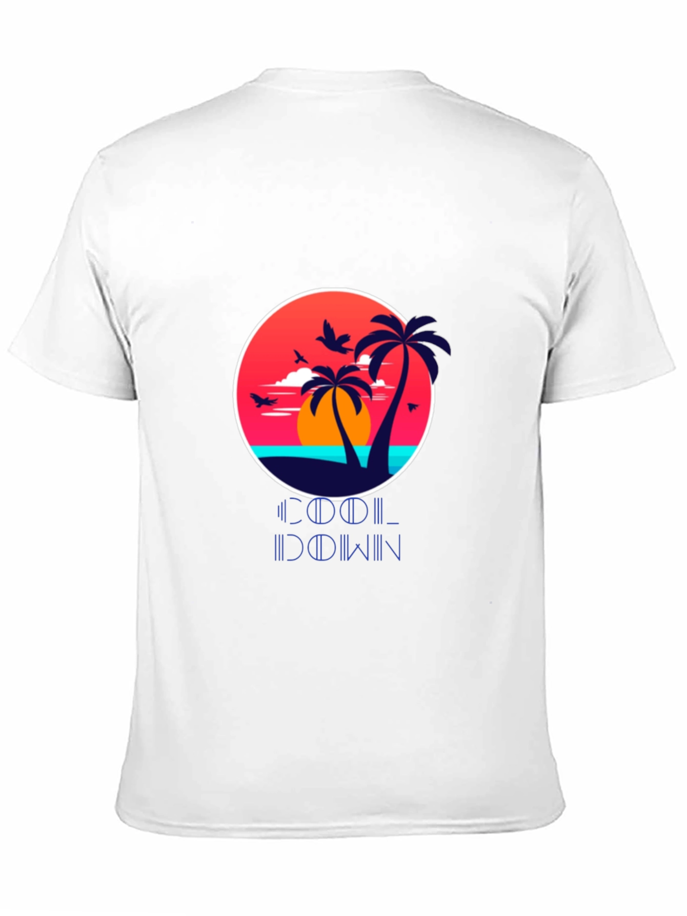 Cool Down Palm Sunset T-Shirt