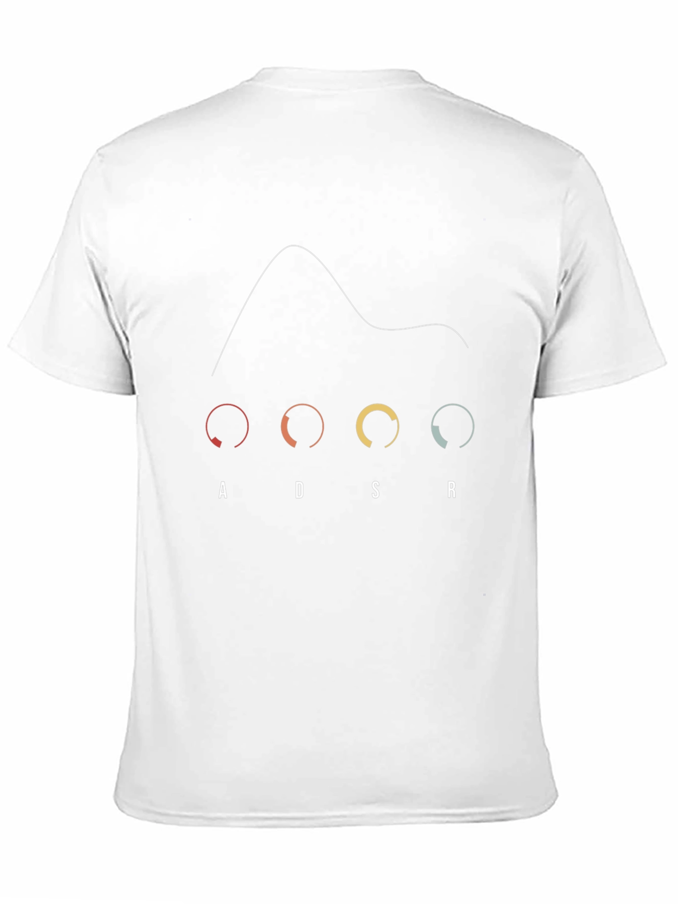 ADSR Synthesizer Black T-Shirt