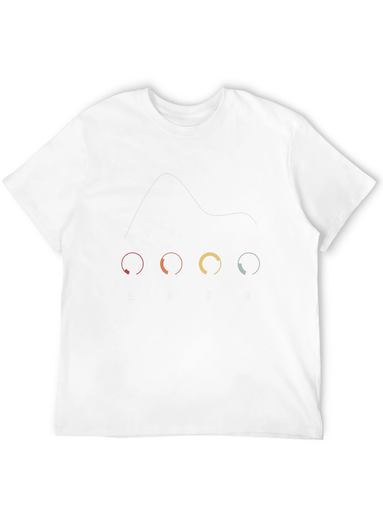 ADSR Synthesizer Black T-Shirt