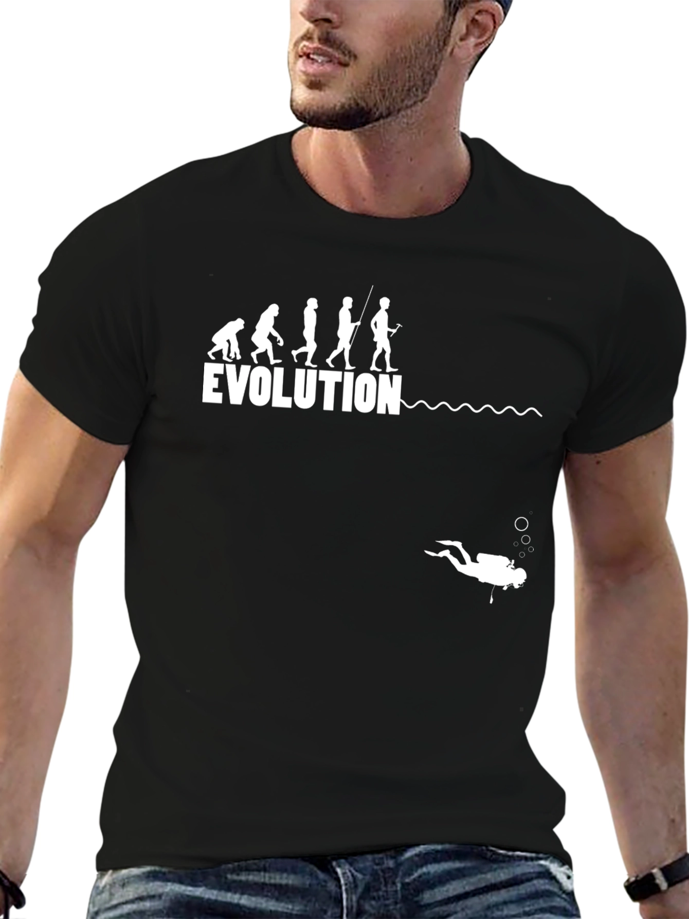 Evolution Diver Graphic Tee