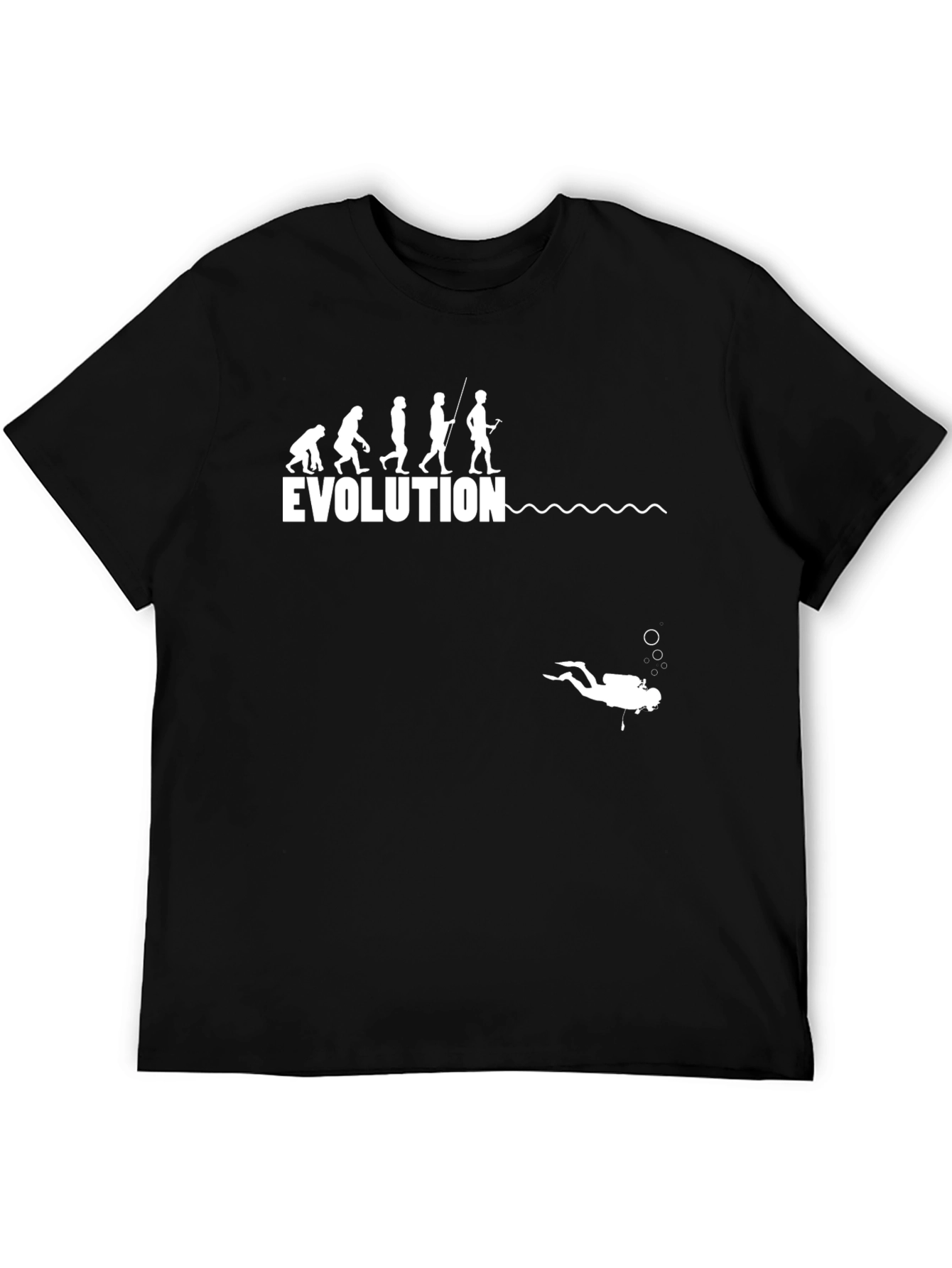 Evolution Diver Graphic Tee