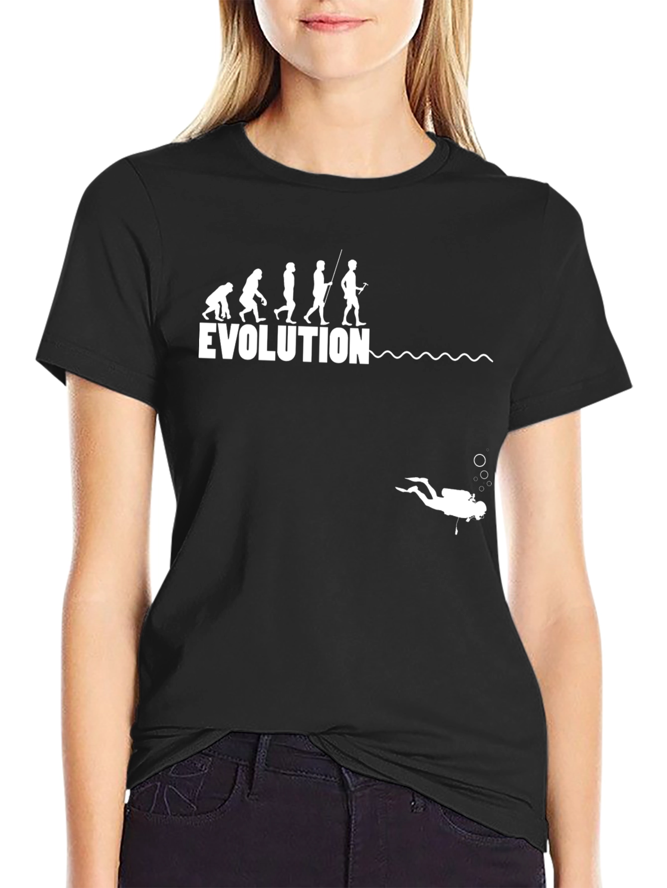 Evolution Diver Graphic Tee