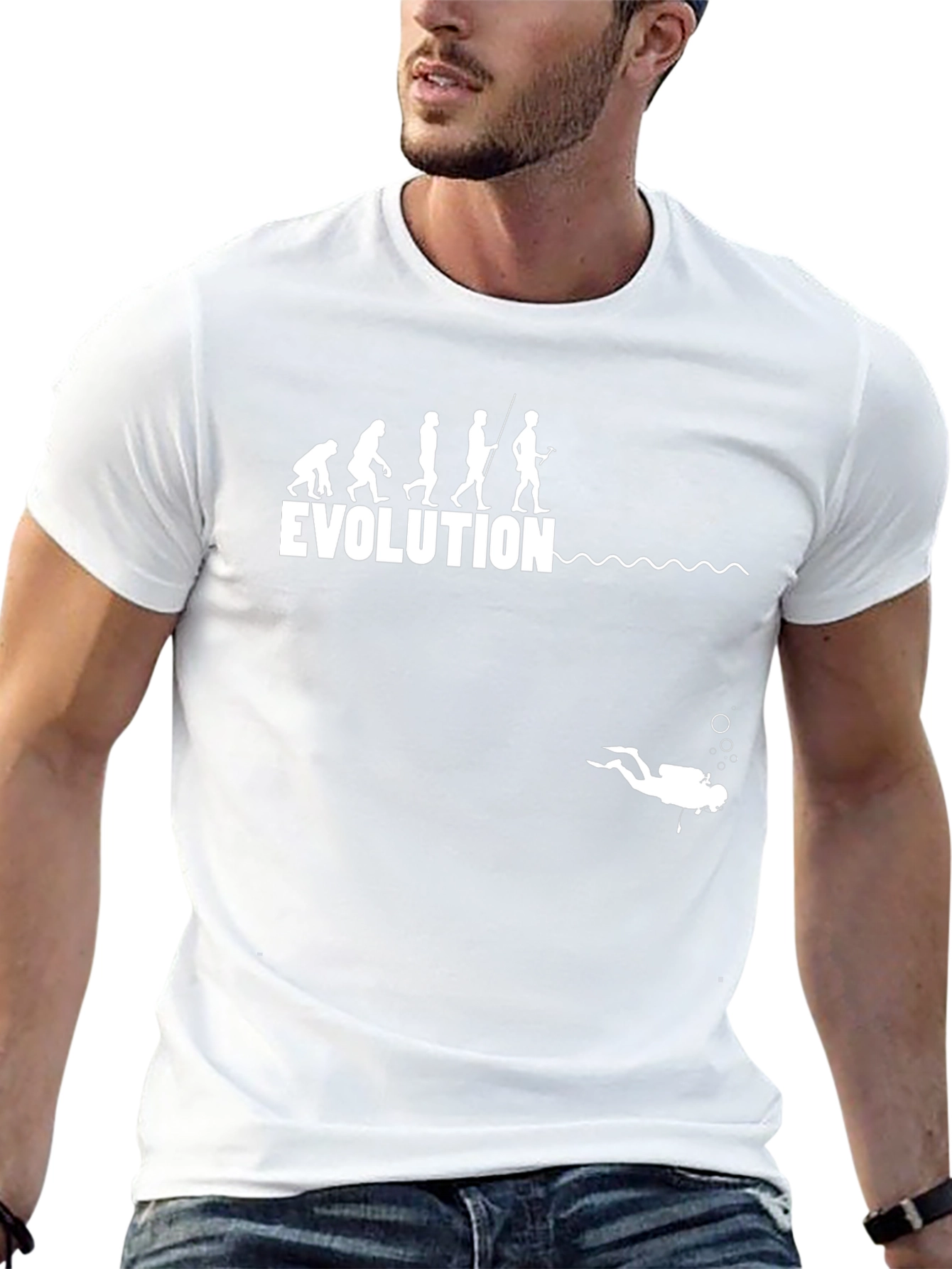 Evolution Diver Graphic Tee