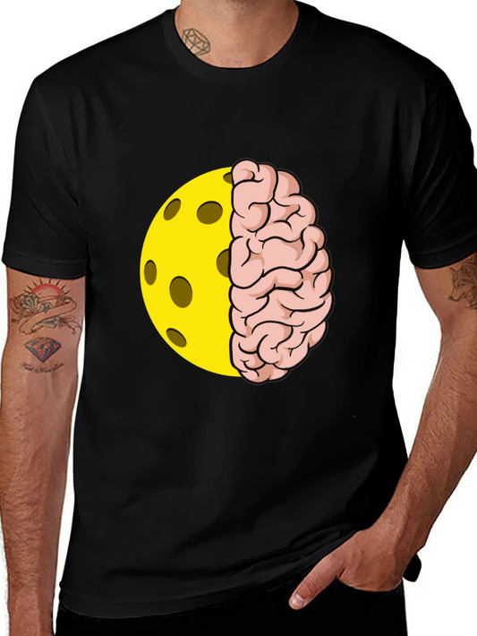 Pickleball Brain T-Shirt - Smart Sport Style