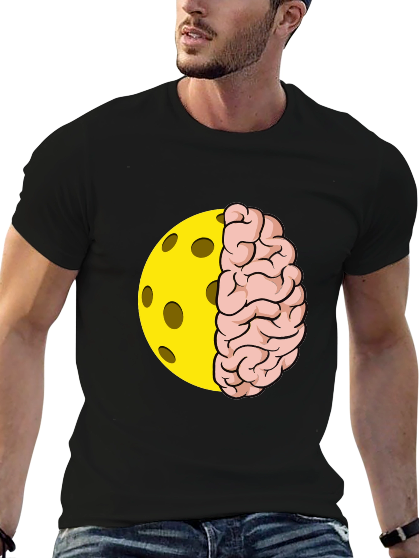 Pickleball Brain T-Shirt - Smart Sport Style