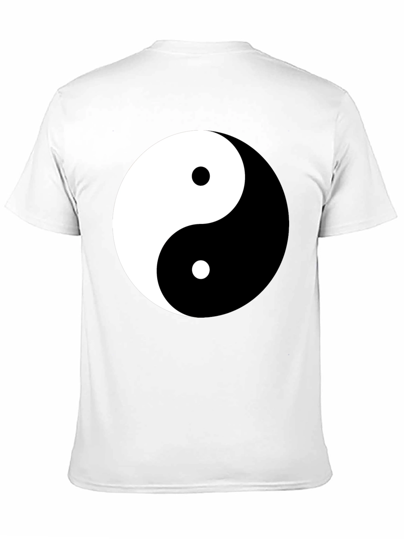 Yin Yang Balance Black T-Shirt