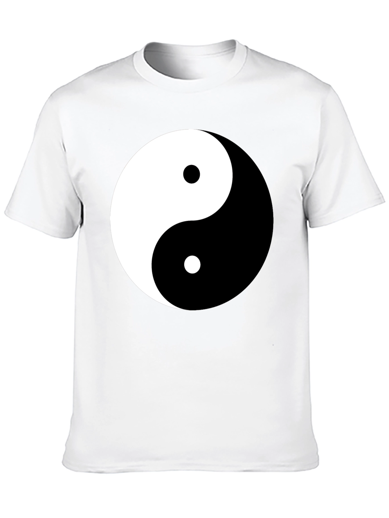 Yin Yang Balance Black T-Shirt