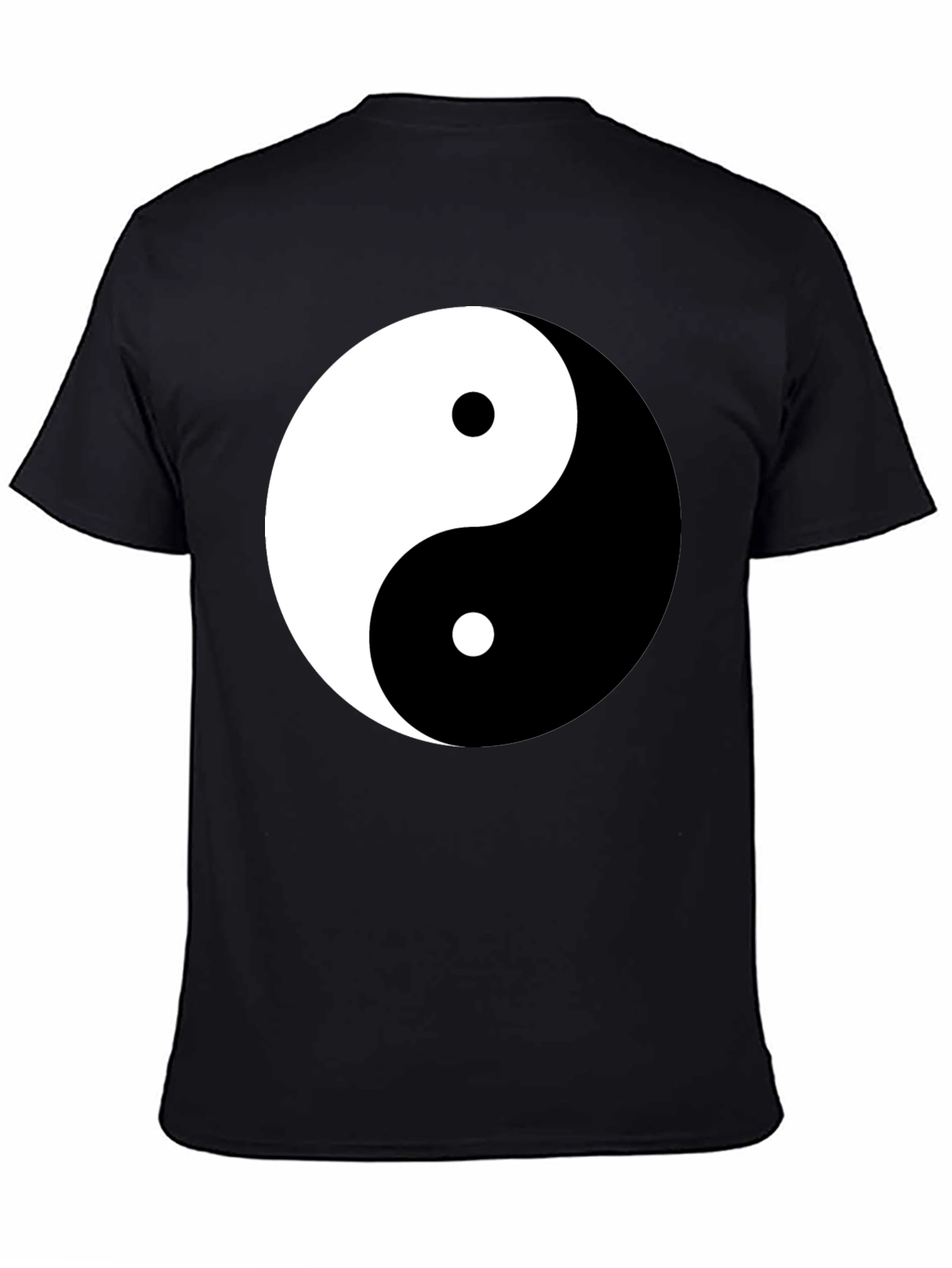 Yin Yang Balance Black T-Shirt