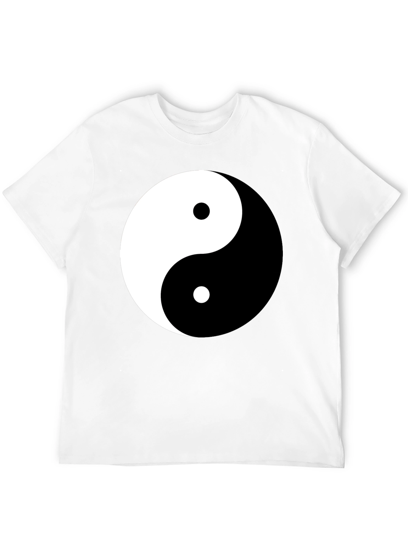 Yin Yang Balance Black T-Shirt