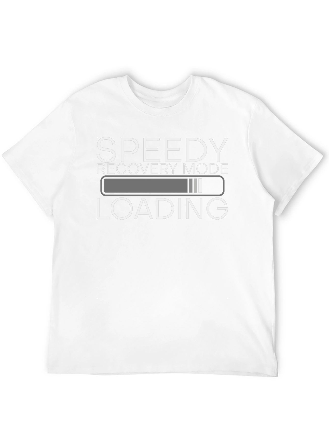 Speedy Recovery Mode Loading Graphic T-Shirt