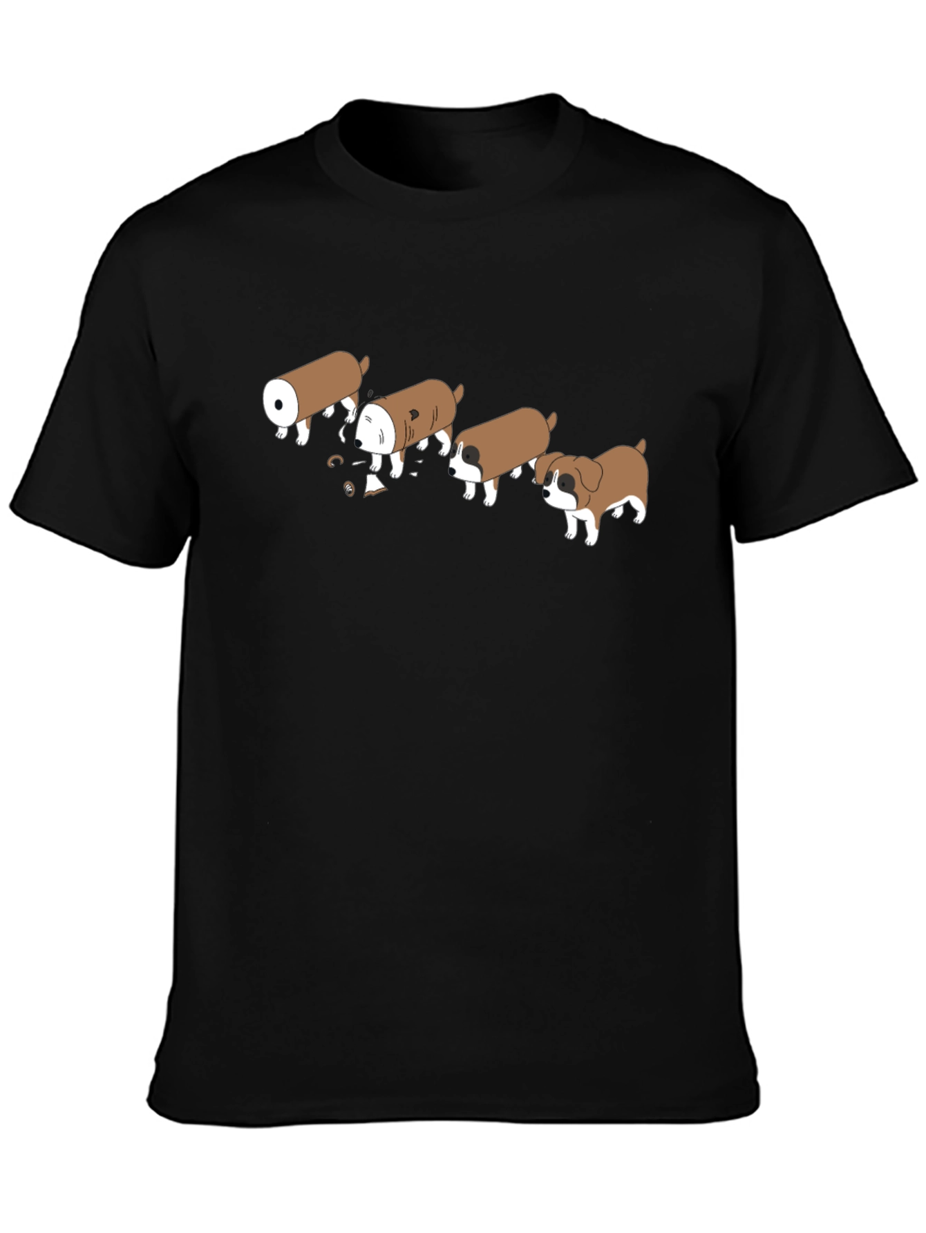 Cannoli Dog T-Shirt Funny Italian Pastry Pun