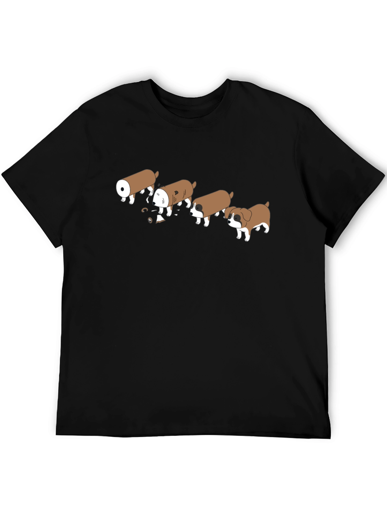 Cannoli Dog T-Shirt Funny Italian Pastry Pun