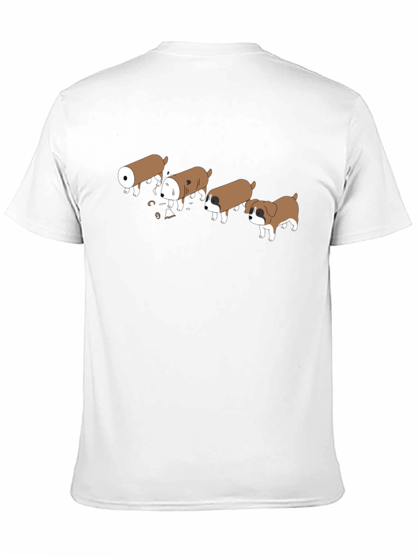 Cannoli Dog T-Shirt Funny Italian Pastry Pun