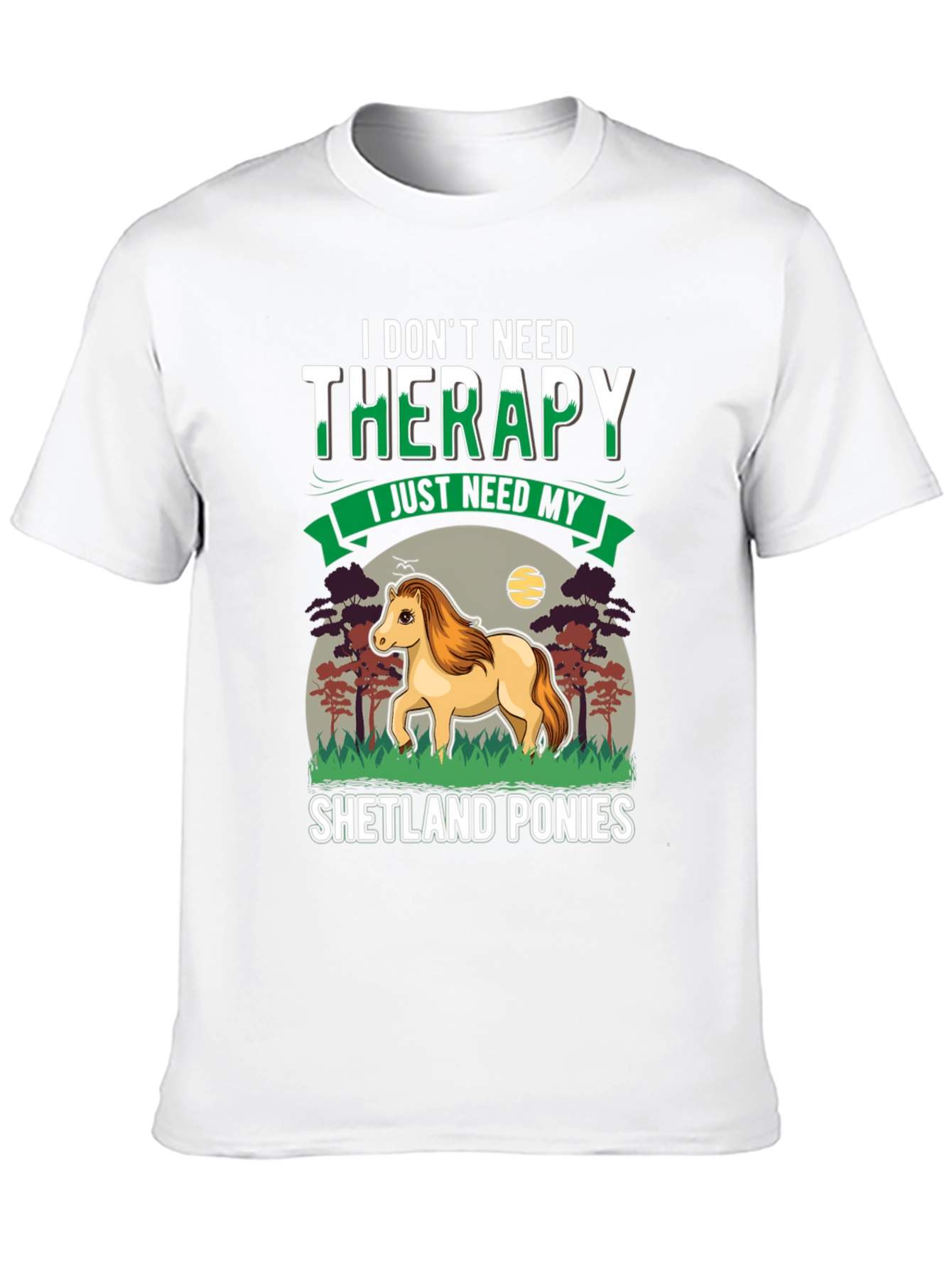 Shetland Ponies Therapy T-Shirt
