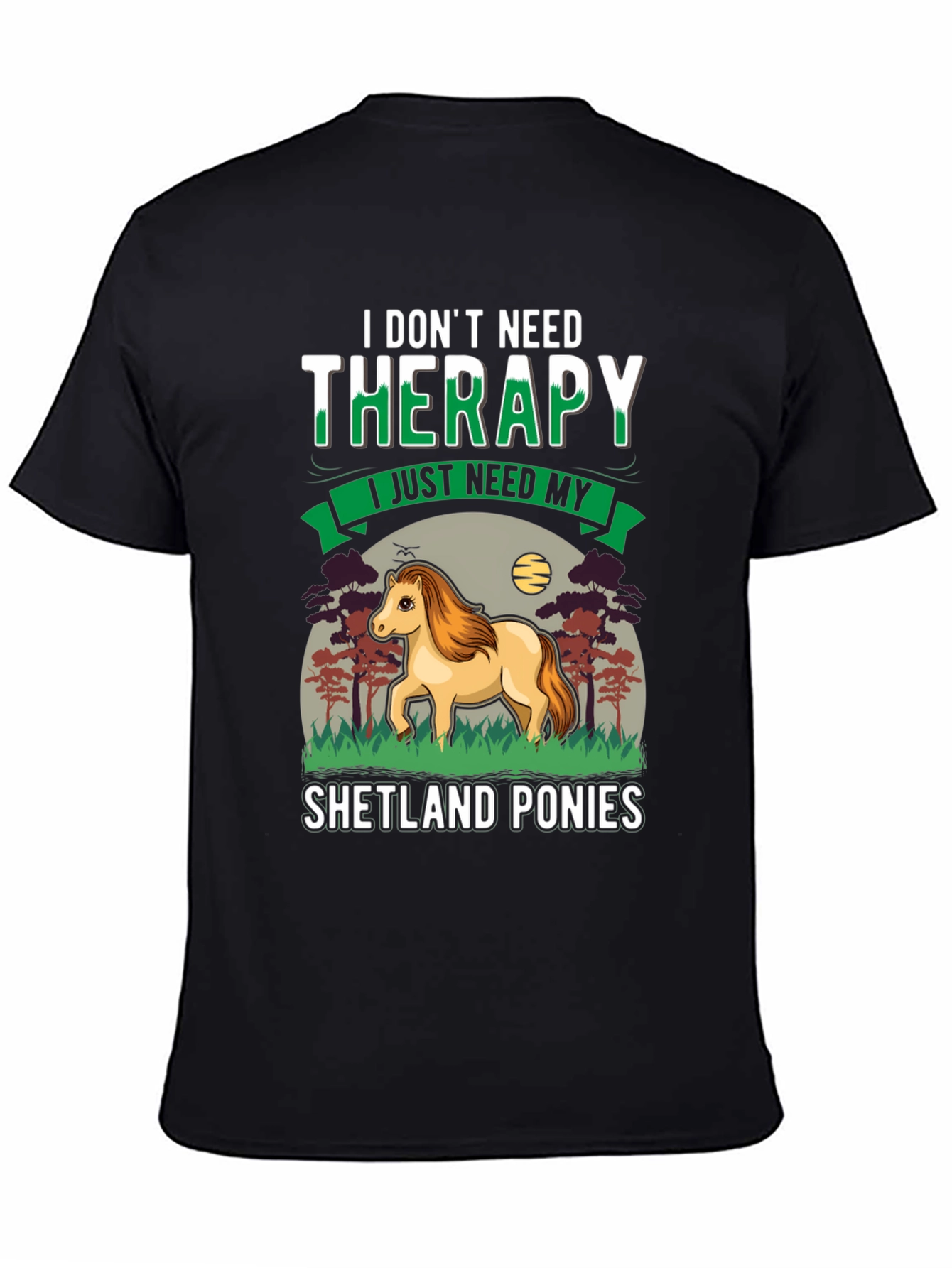 Shetland Ponies Therapy T-Shirt