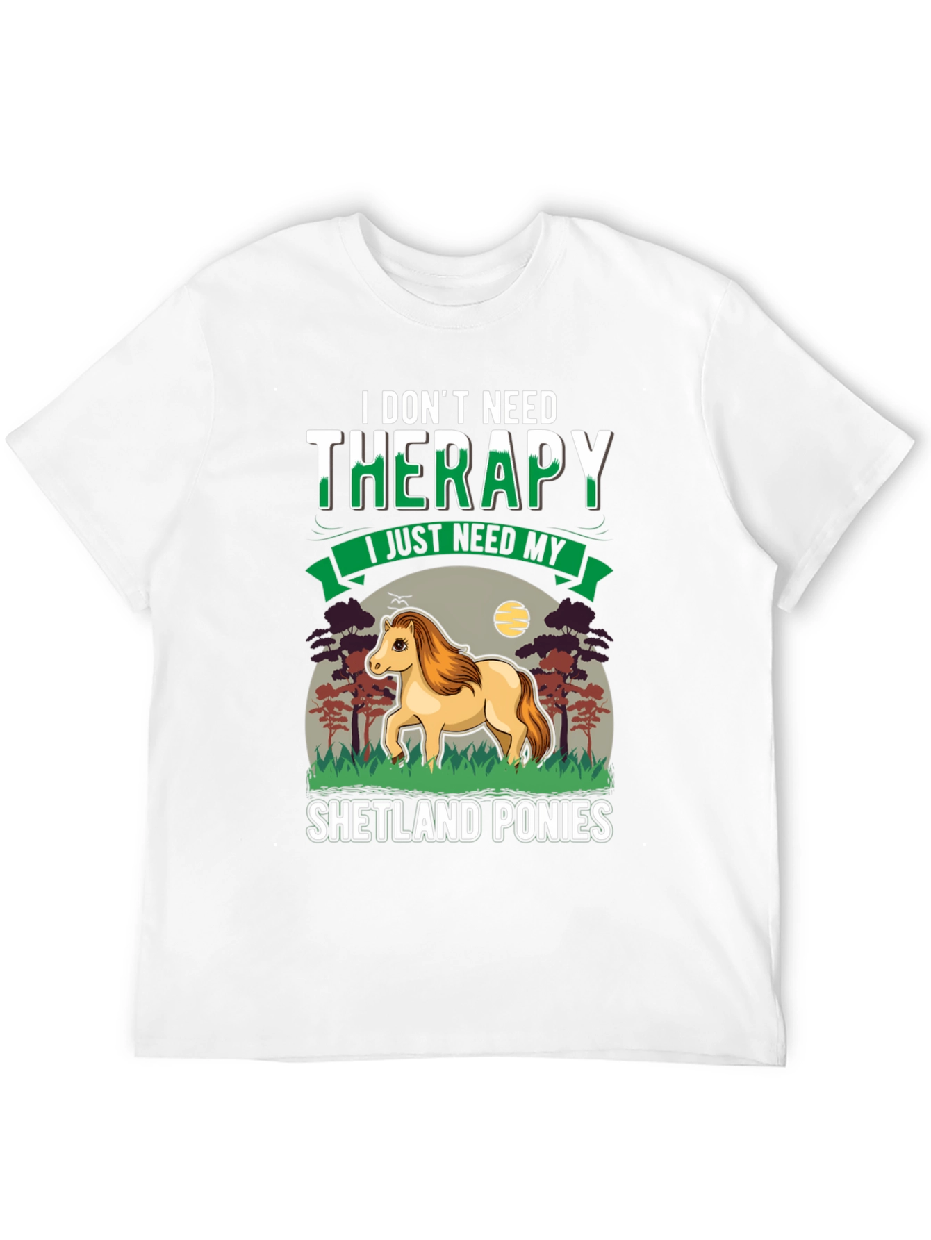 Shetland Ponies Therapy T-Shirt