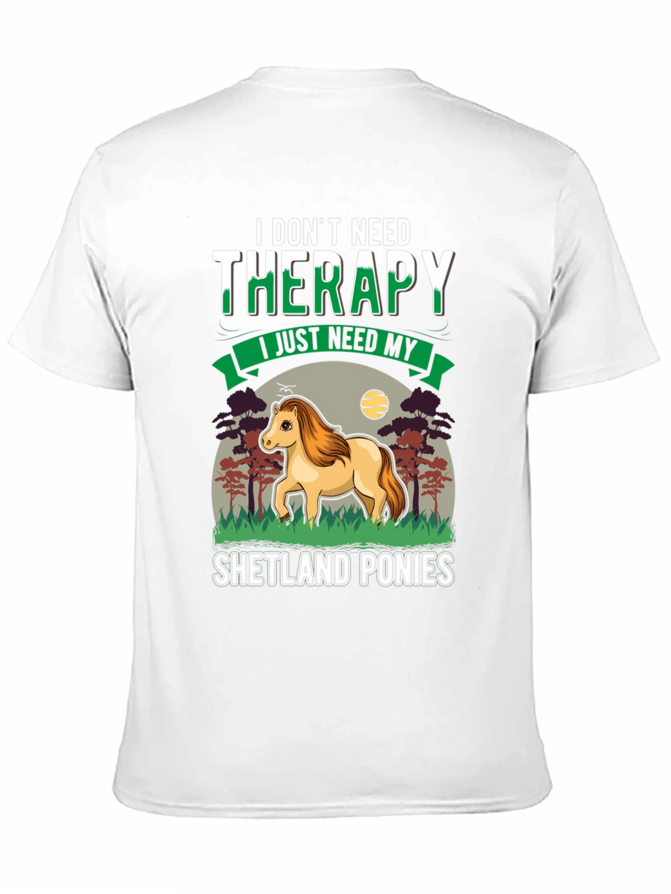 Shetland Ponies Therapy T-Shirt