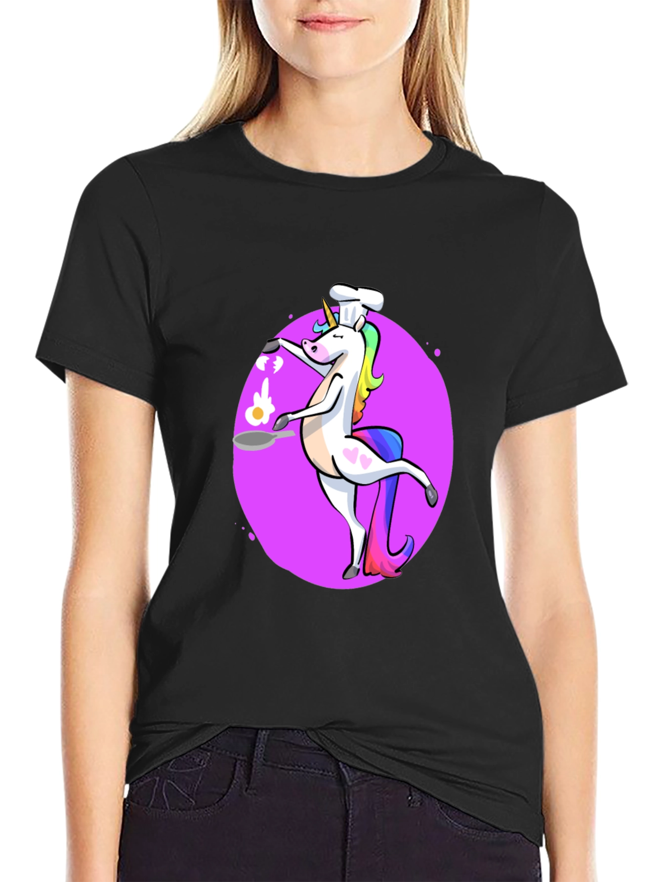 Unicorn Chef T-Shirt: Cooking with Magic!
