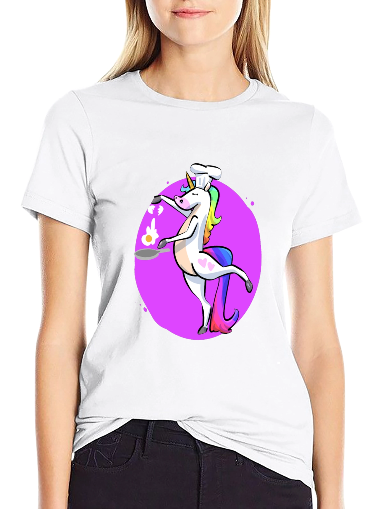Unicorn Chef T-Shirt: Cooking with Magic!