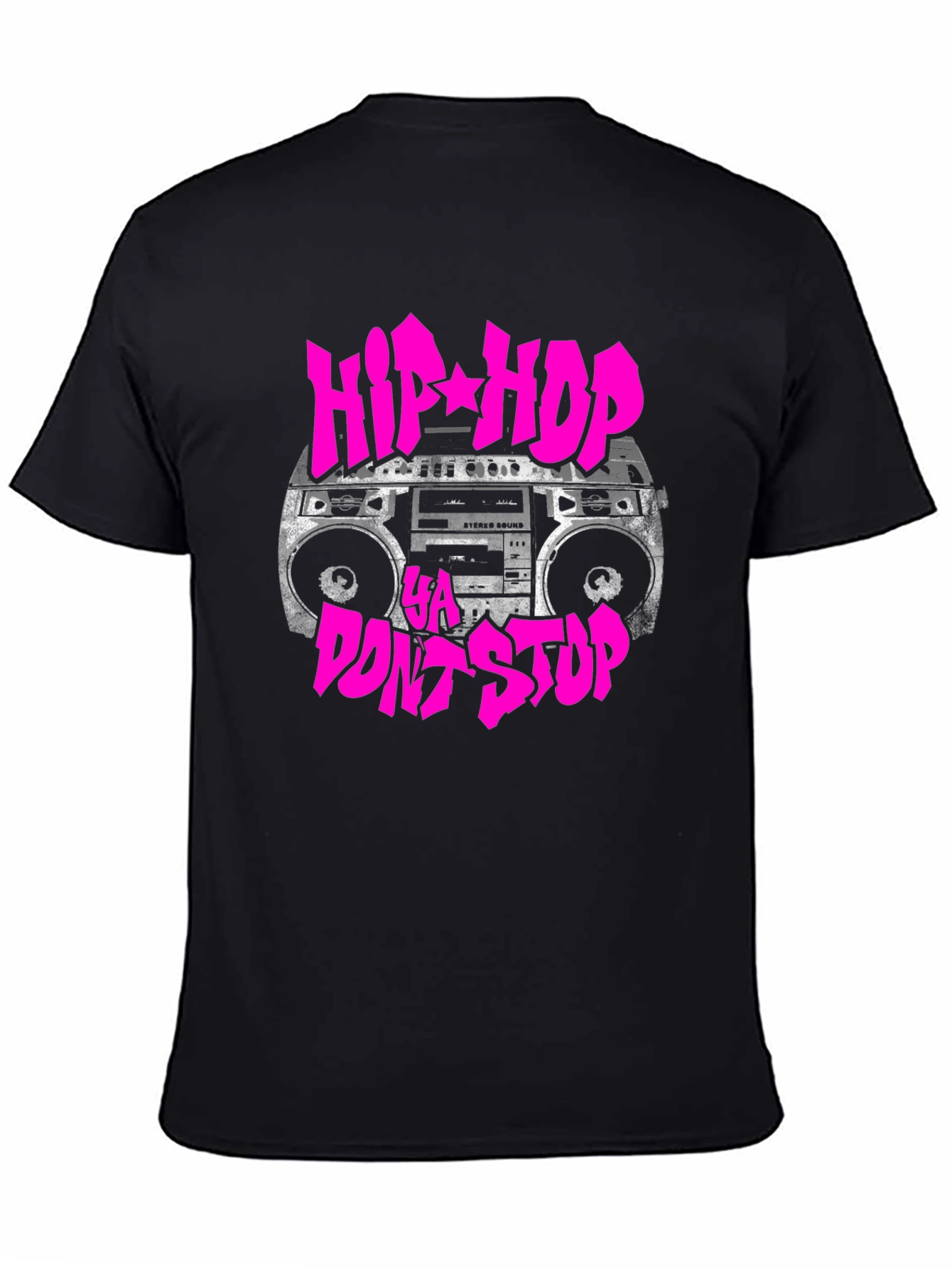 Hip Hop Ya Dont Stop Graphic T-Shirt