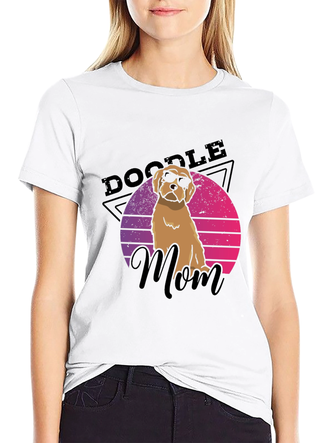 Doodle Mom T-Shirt - Cute Dog Lover Apparel