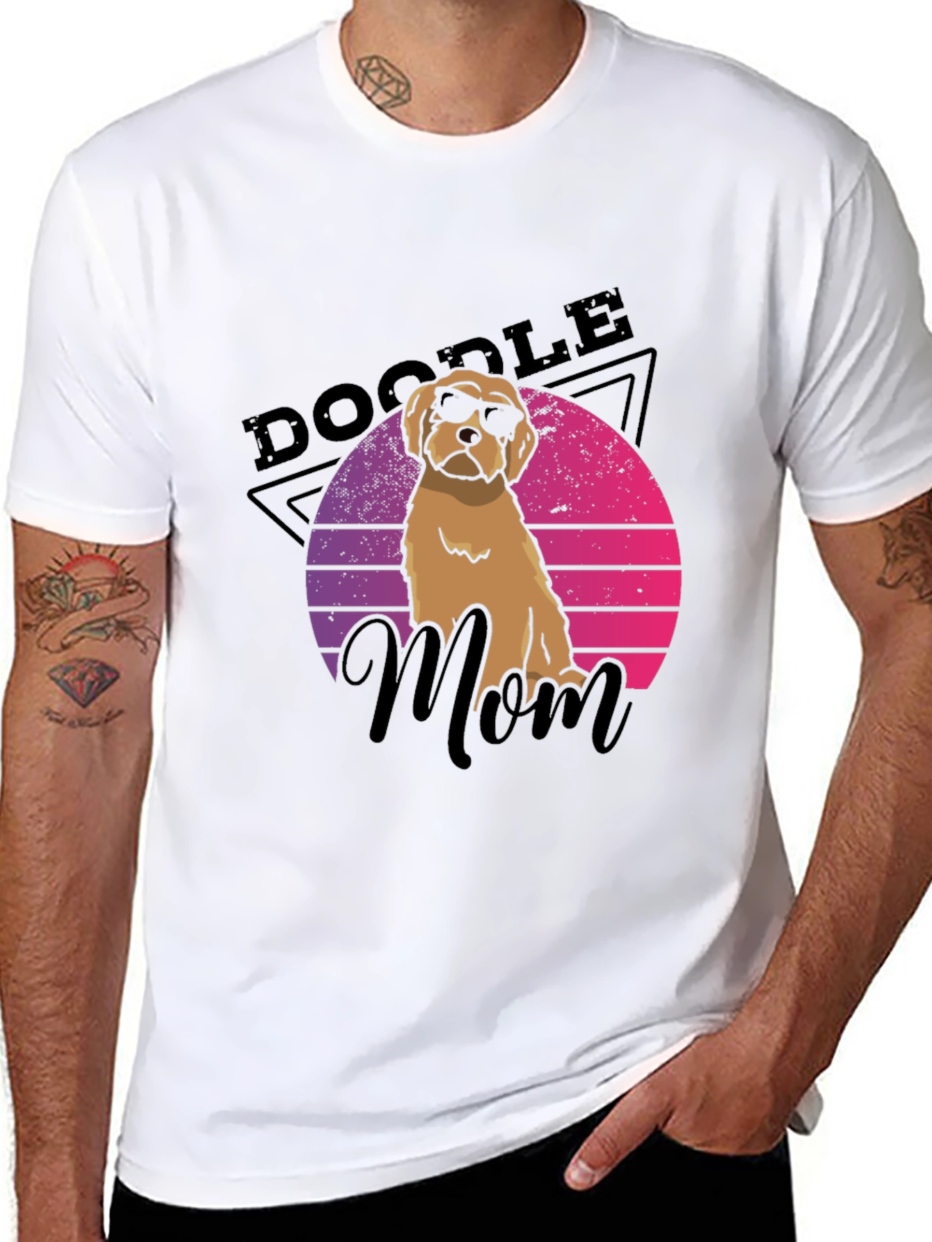 Doodle Mom T-Shirt - Cute Dog Lover Apparel