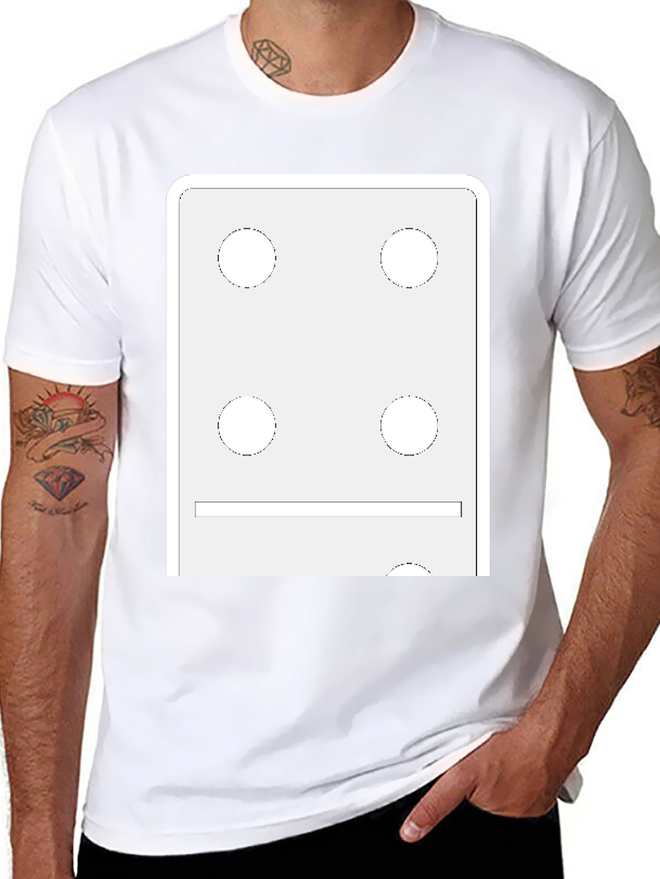 Novelty Domino Graphic Tee