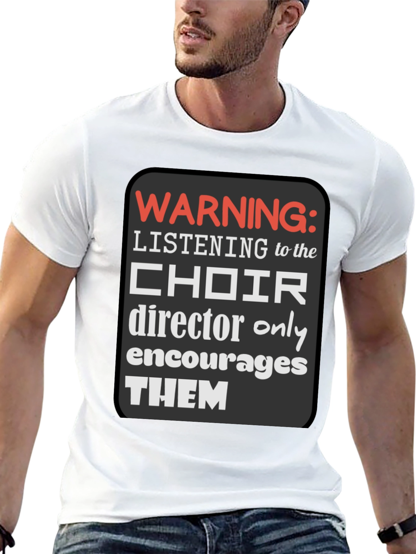 Choir Director Warning Graphic Tee