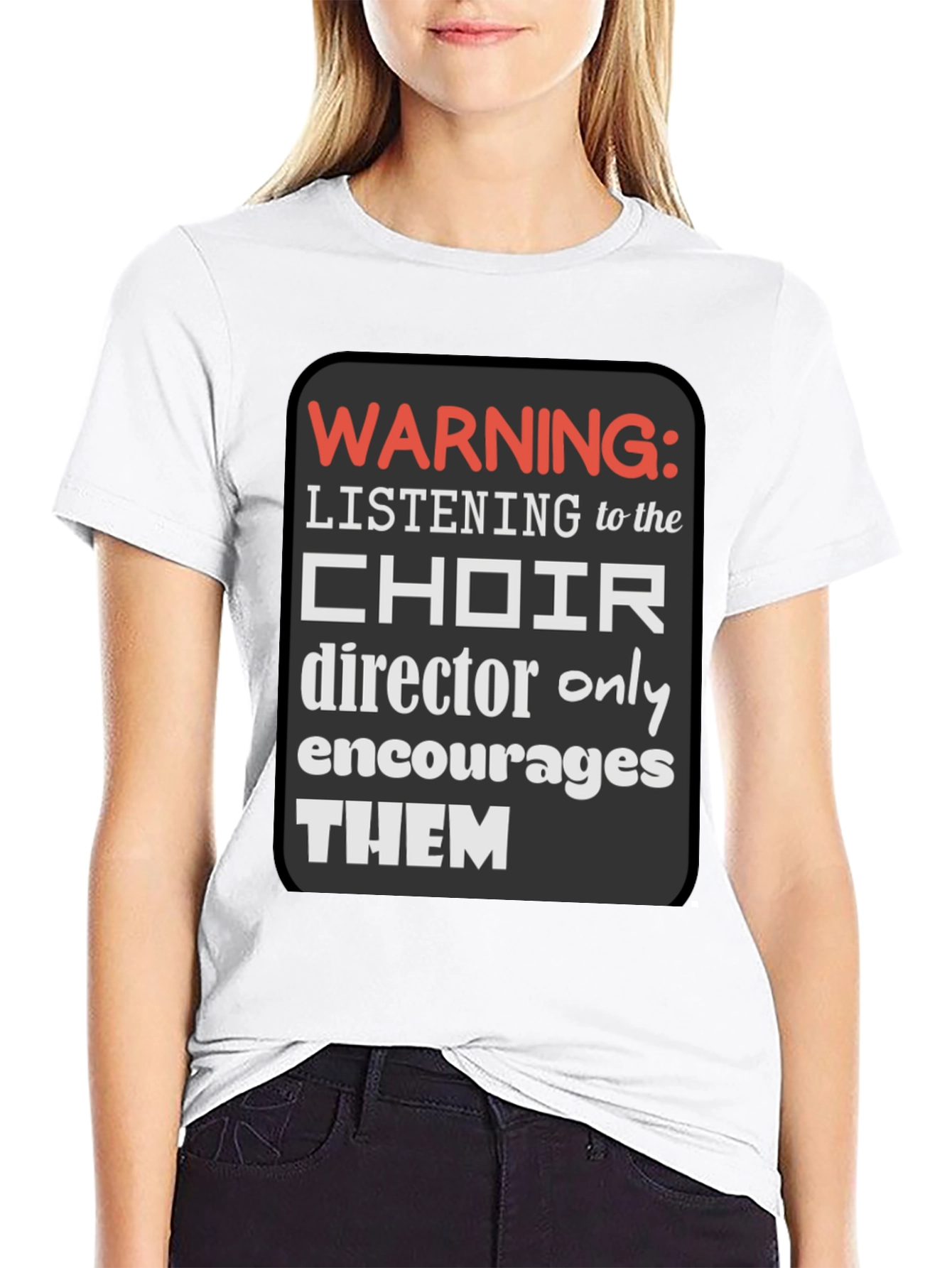 Choir Director Warning Graphic Tee