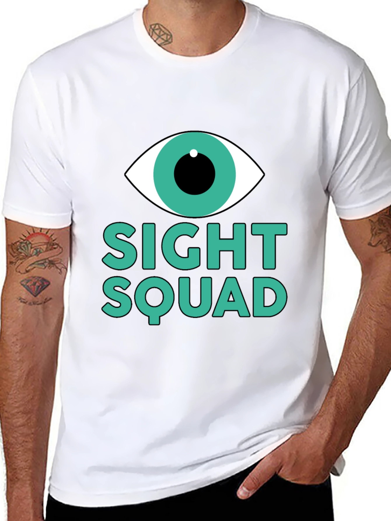 Sight Squad Graphic Tee - Eye See You
