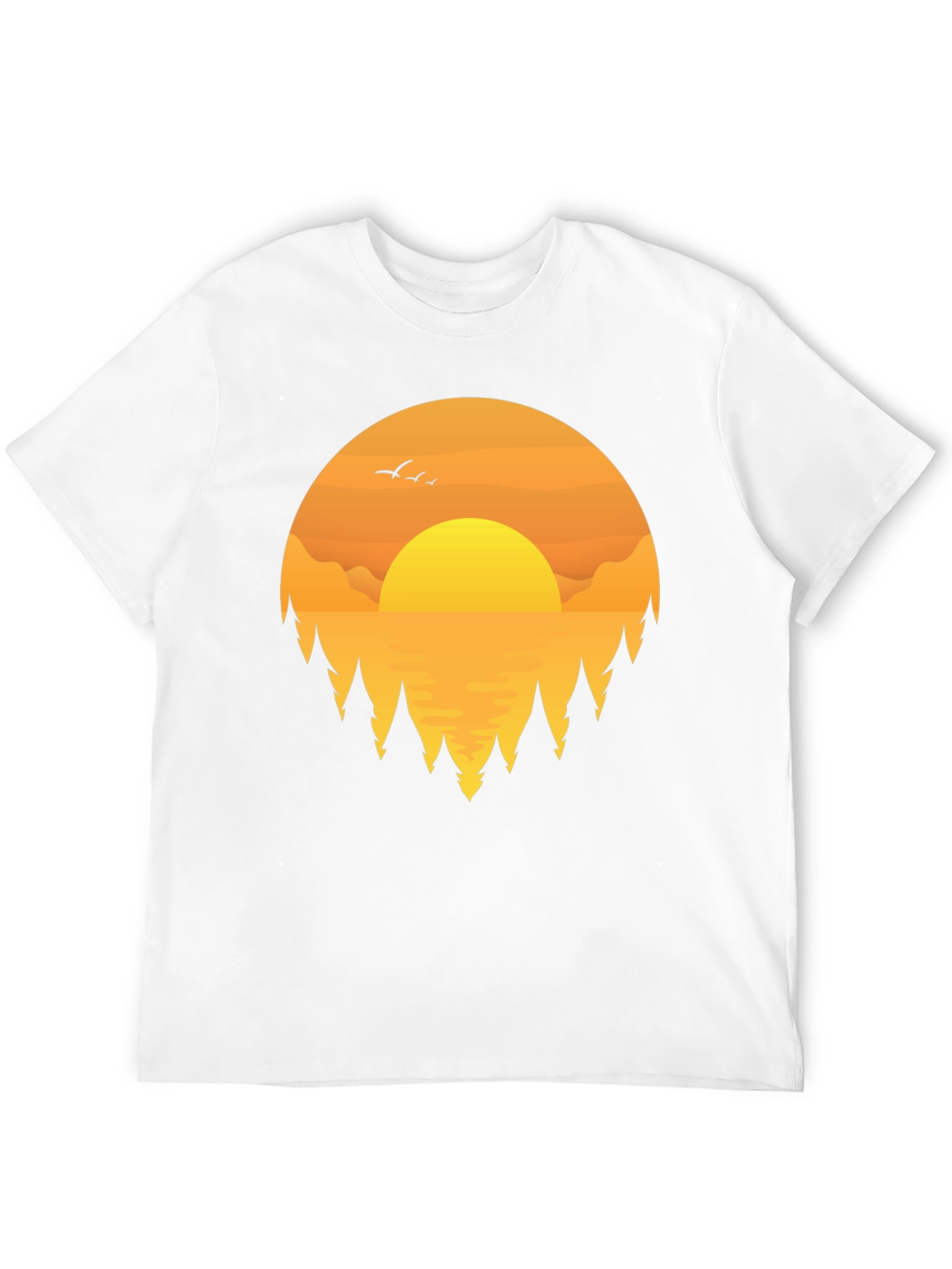 Sunset Graphic Tee | Nature Lovers T-Shirt