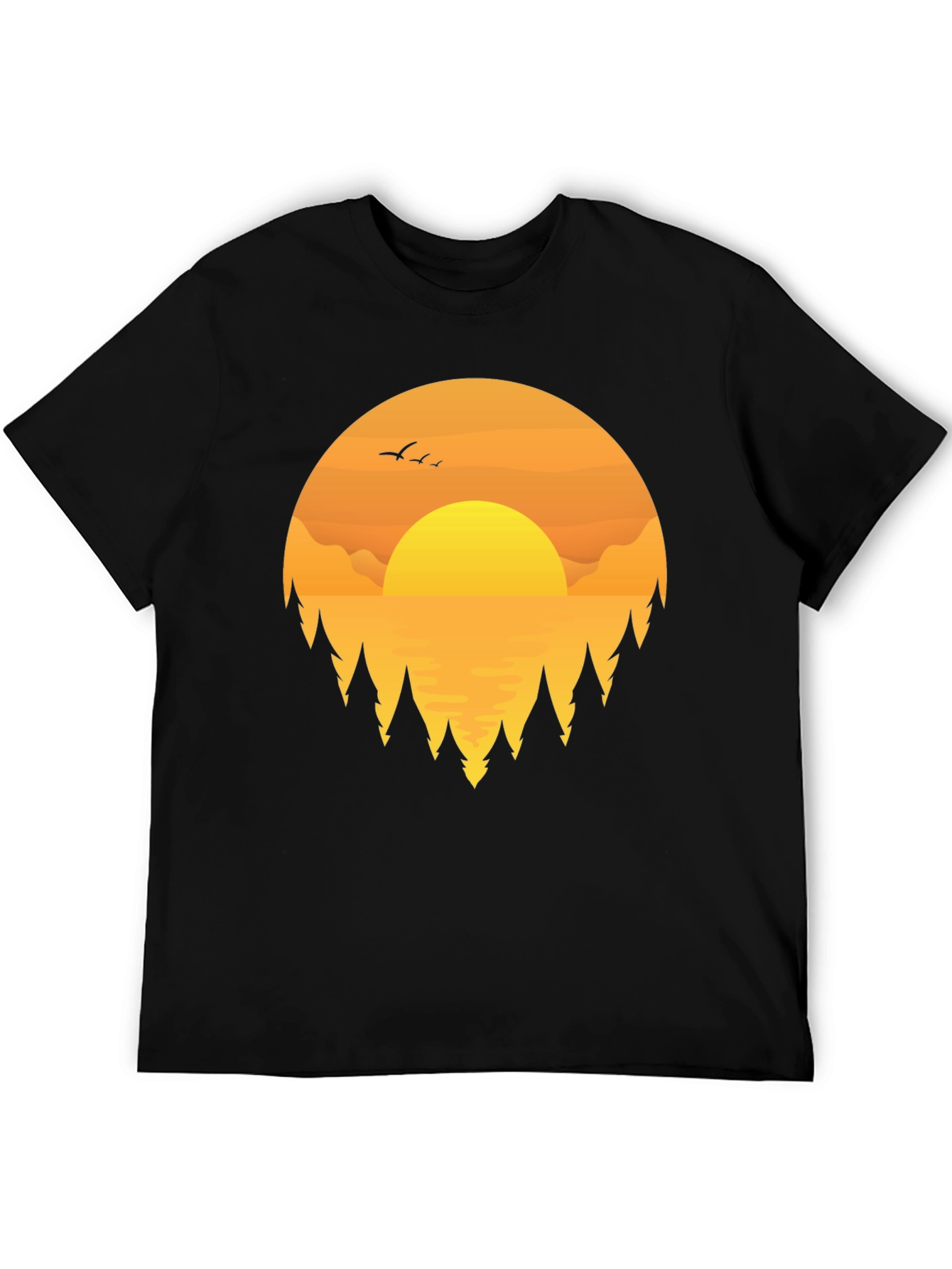 Sunset Graphic Tee | Nature Lovers T-Shirt