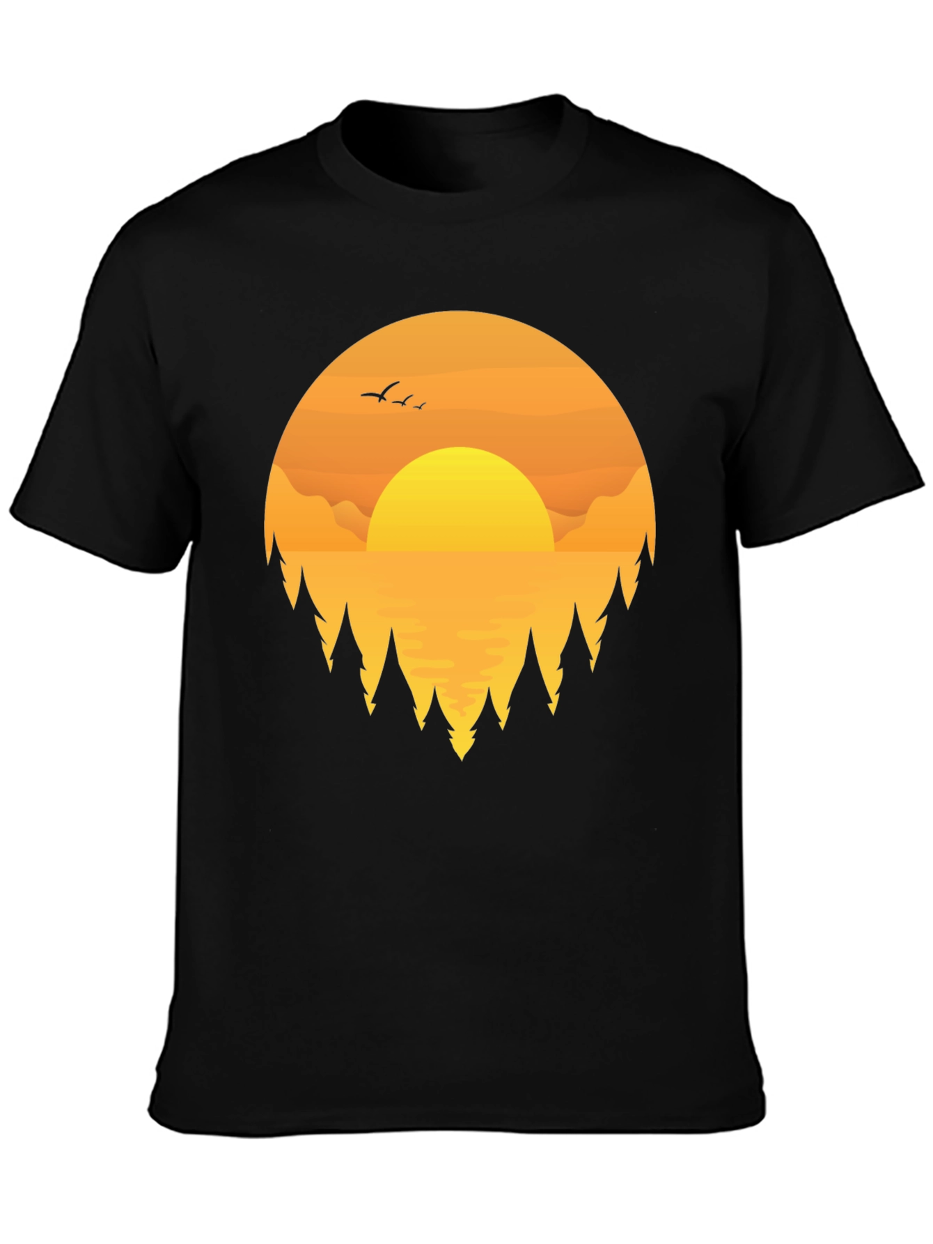 Sunset Graphic Tee | Nature Lovers T-Shirt