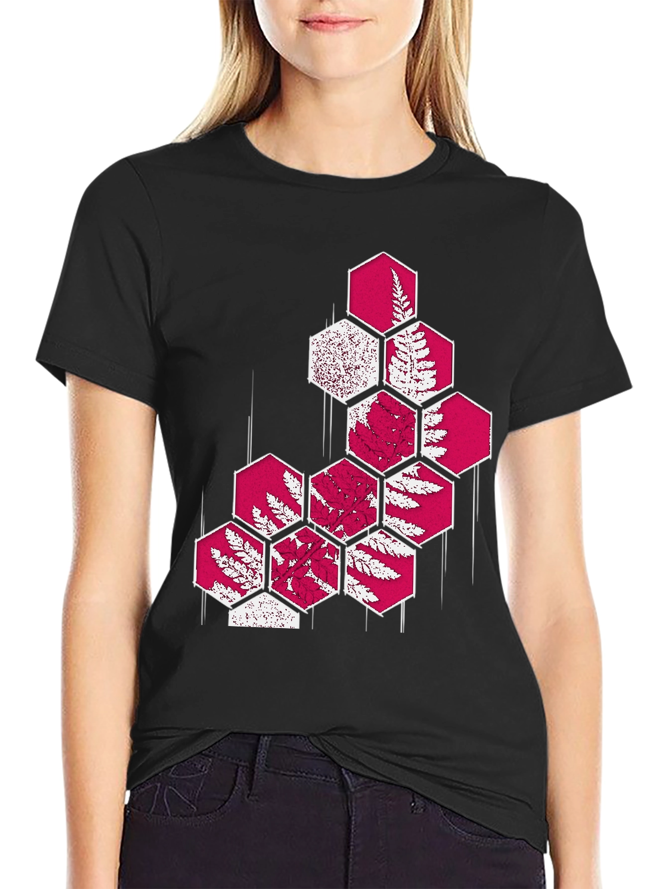 Hexagon Fern Graphic Tee
