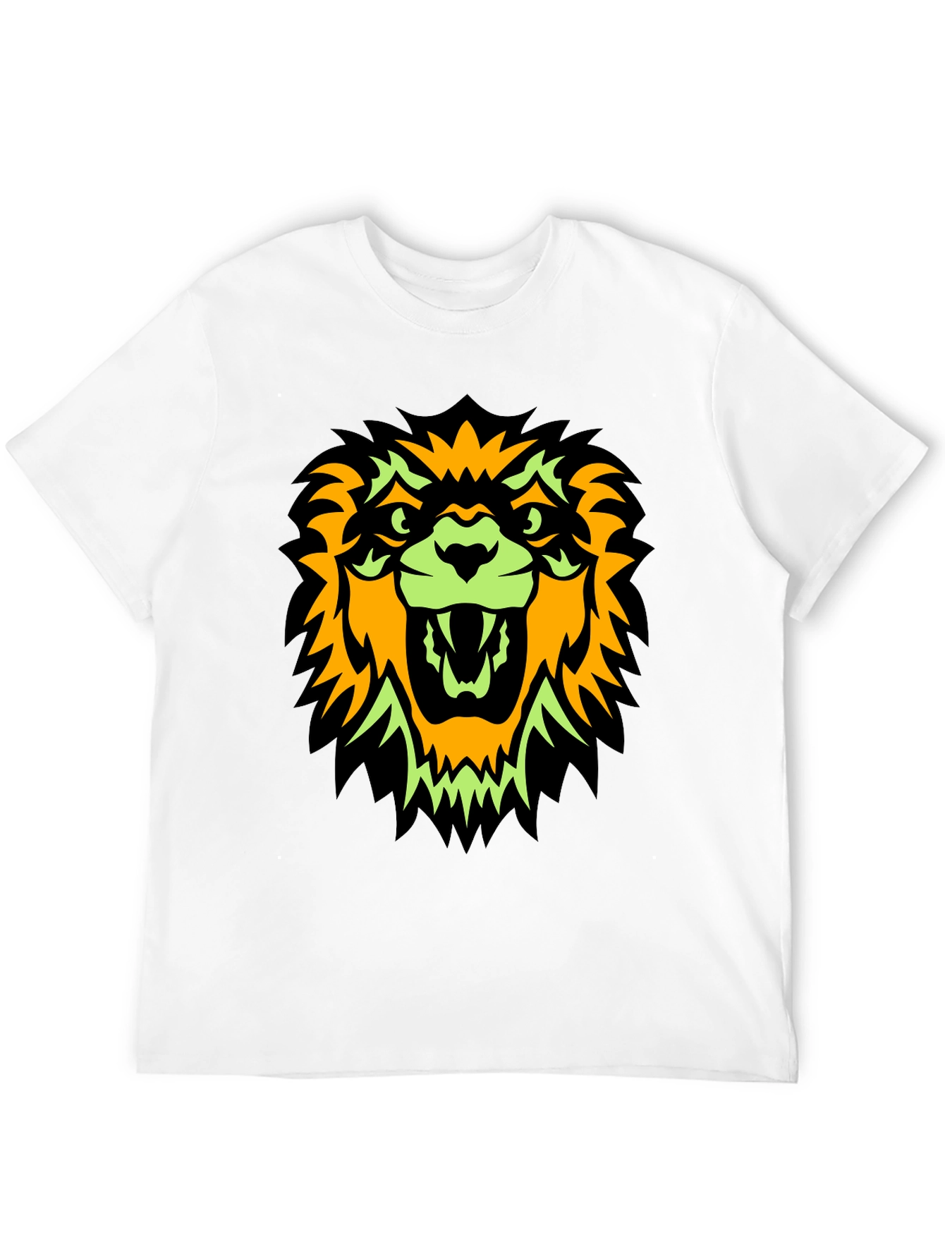 Lion Graphic Tee - Bold Black T-Shirt