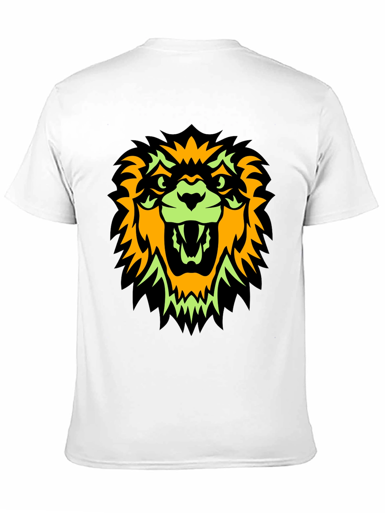 Lion Graphic Tee - Bold Black T-Shirt