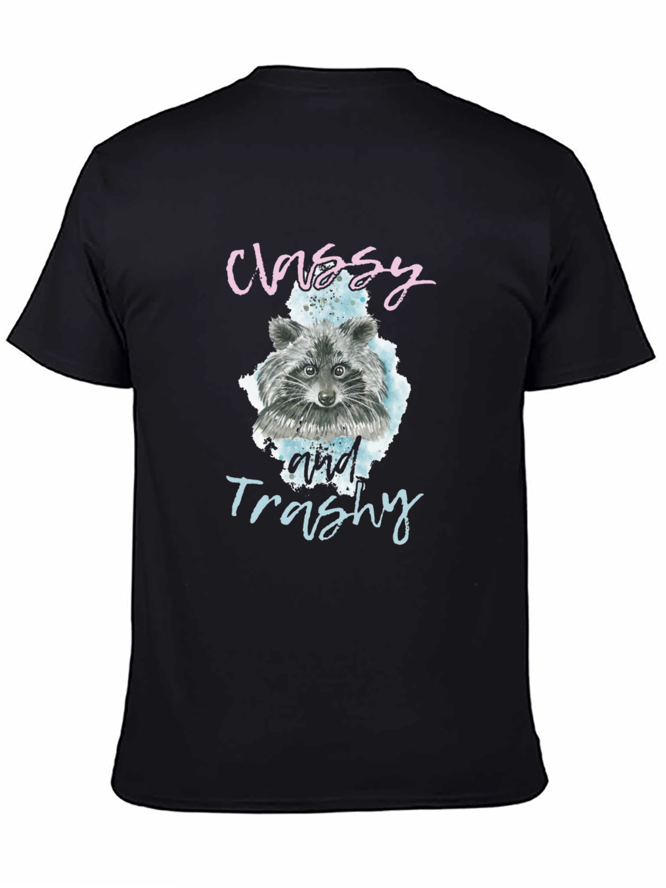 Classy and Trashy Raccoon Graphic Tee