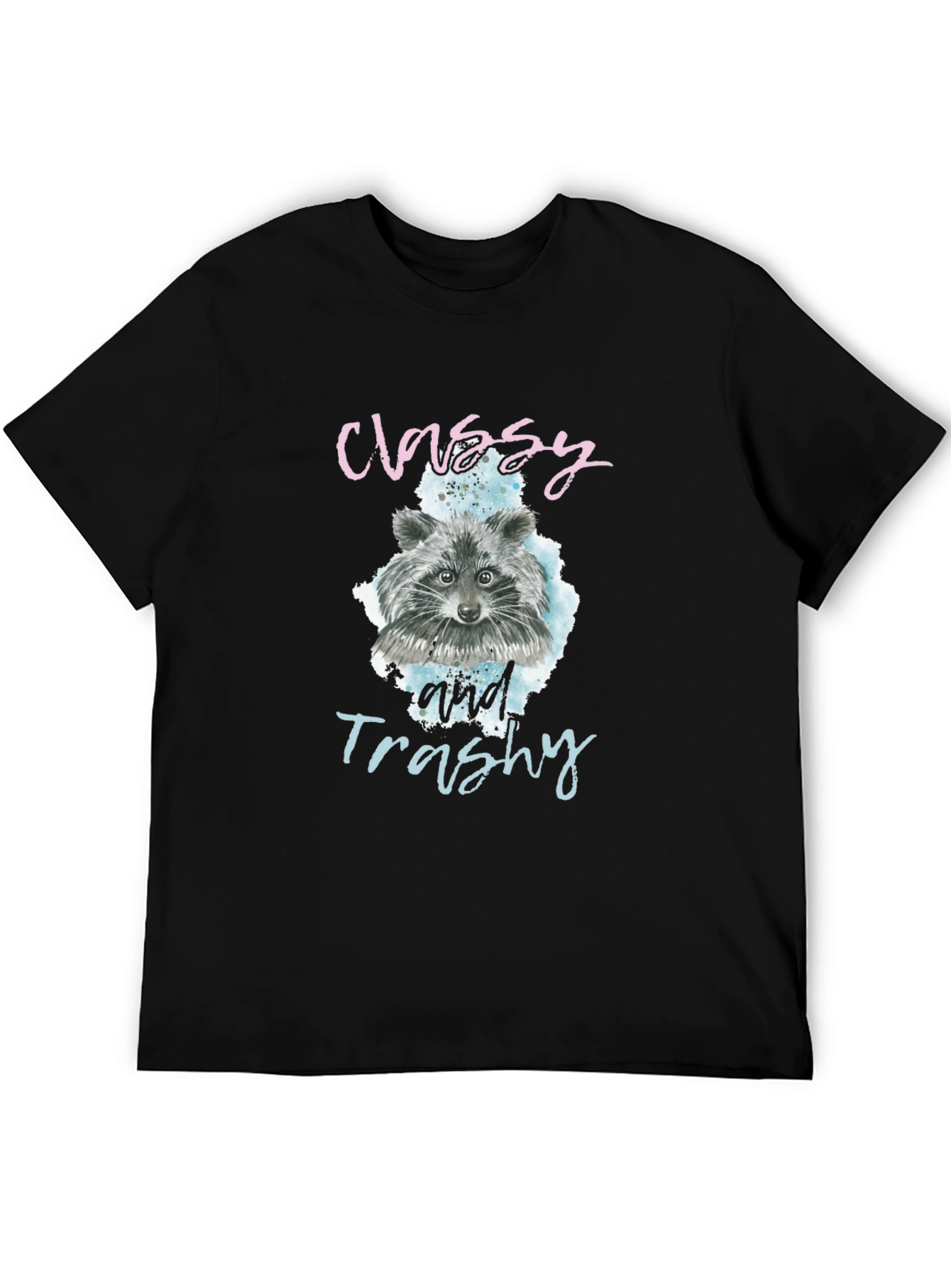 Classy and Trashy Raccoon Graphic Tee